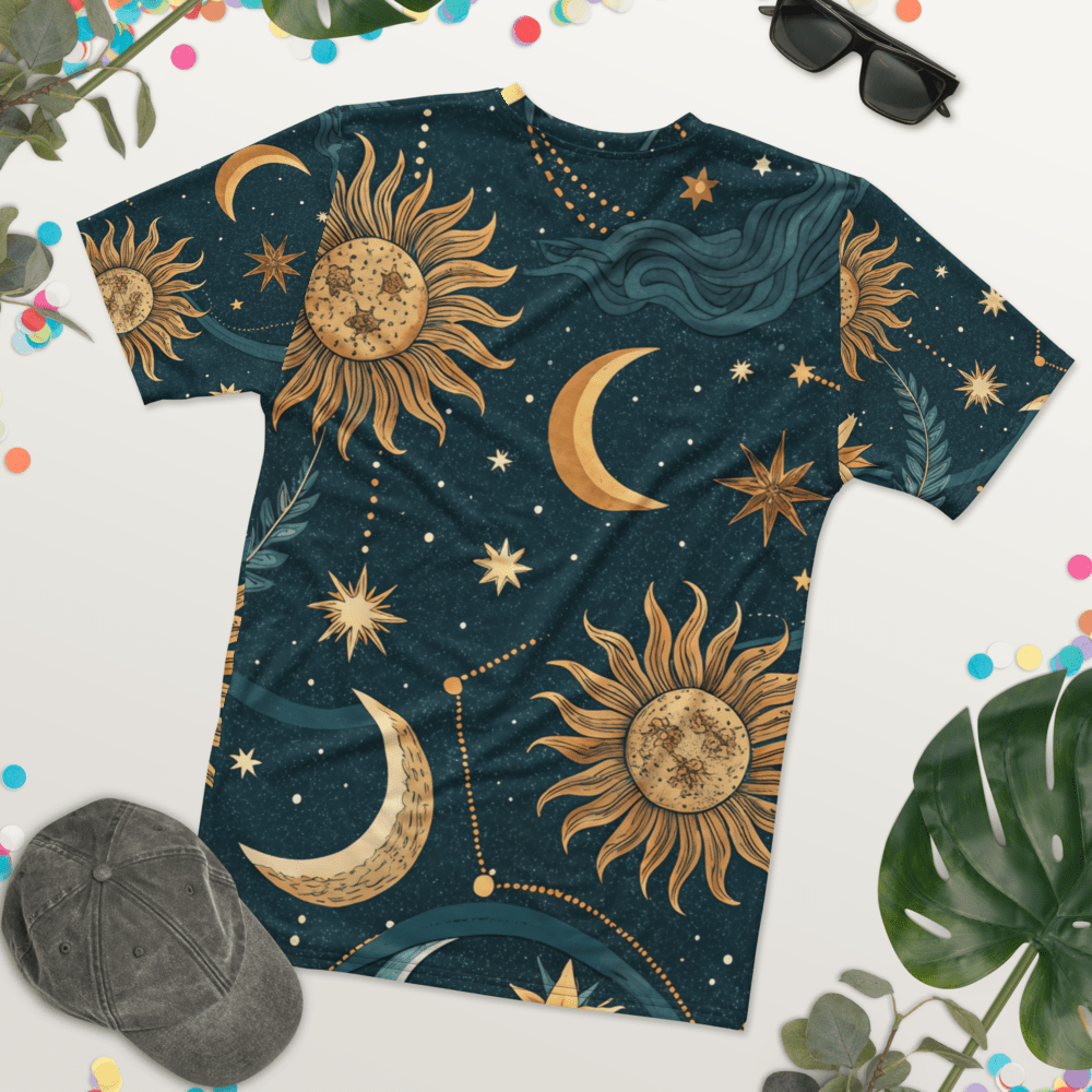 Celestial Boho – All - Over Print T-Shirt - Craig Michael Design