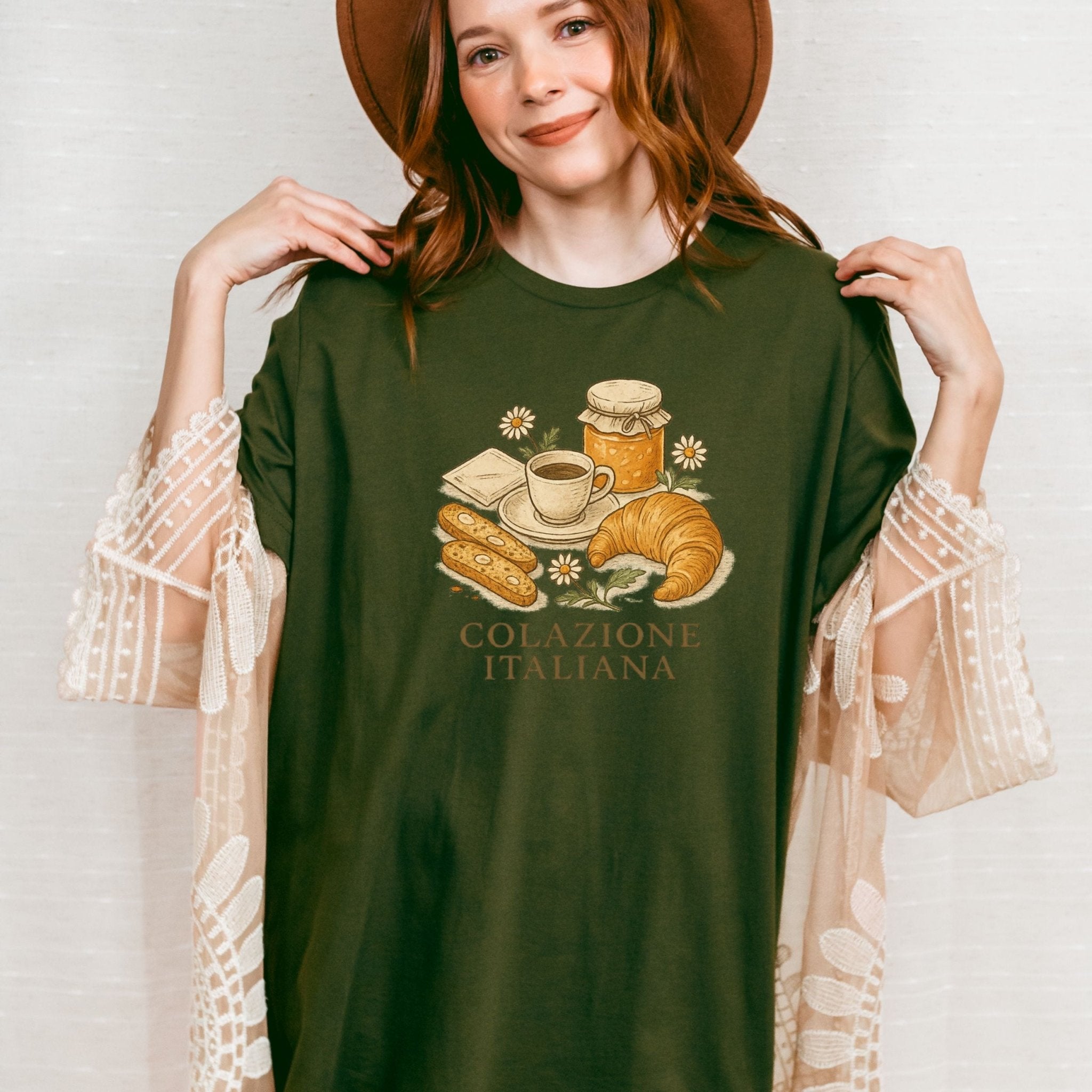 Colazione Italiana T-Shirt, Italian Breakfast Tee - Craig Michael Design
