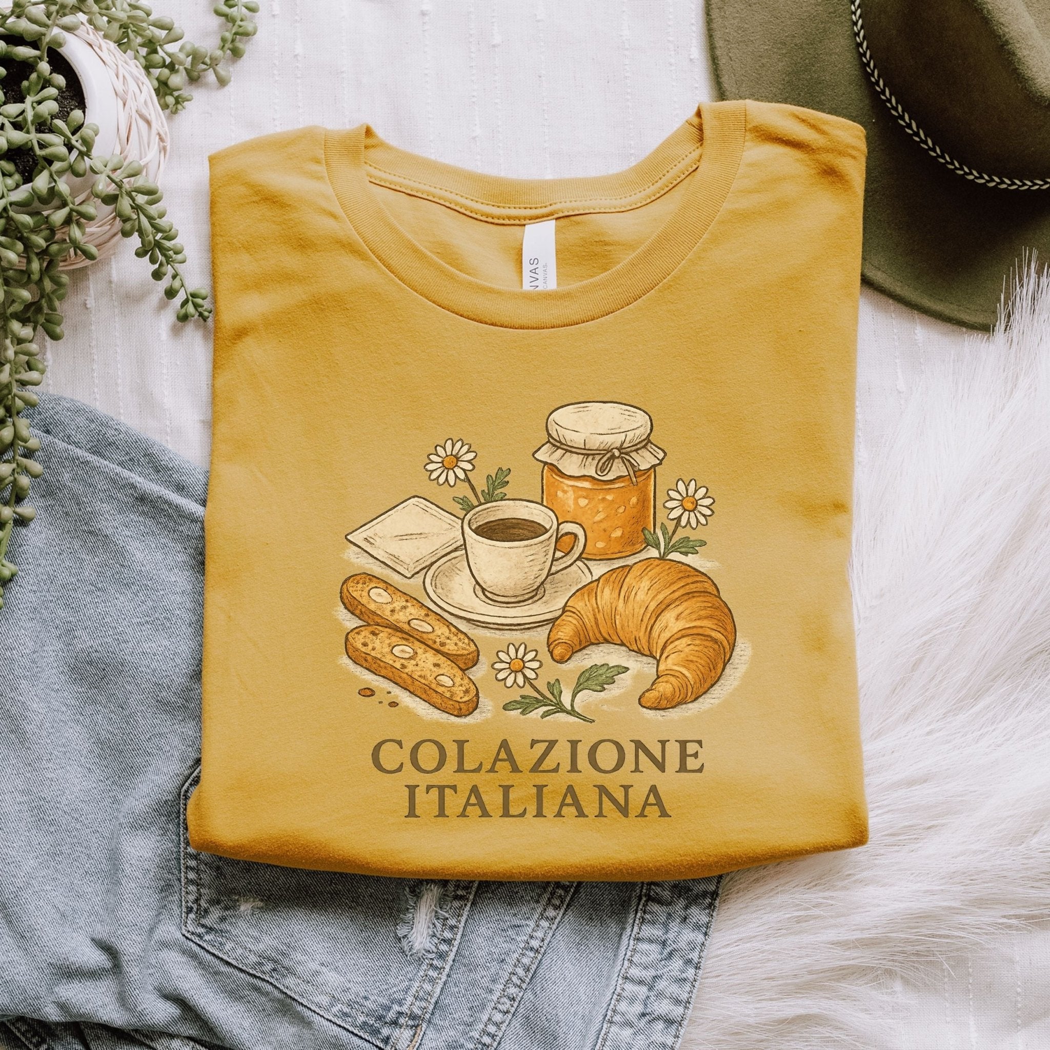 Colazione Italiana T-Shirt, Italian Breakfast Tee - Craig Michael Design