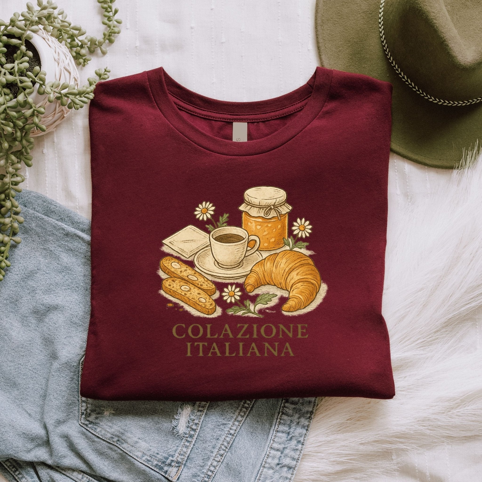 Colazione Italiana T-Shirt, Italian Breakfast Tee - Craig Michael Design
