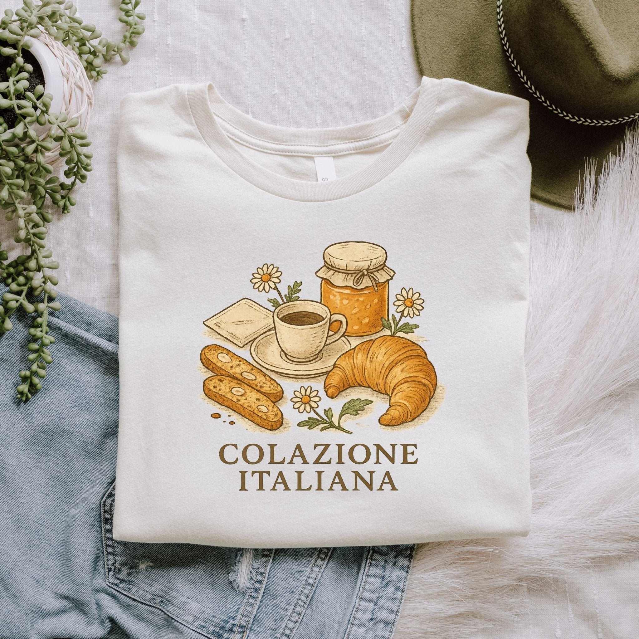 Colazione Italiana T-Shirt, Italian Breakfast Tee - Craig Michael Design