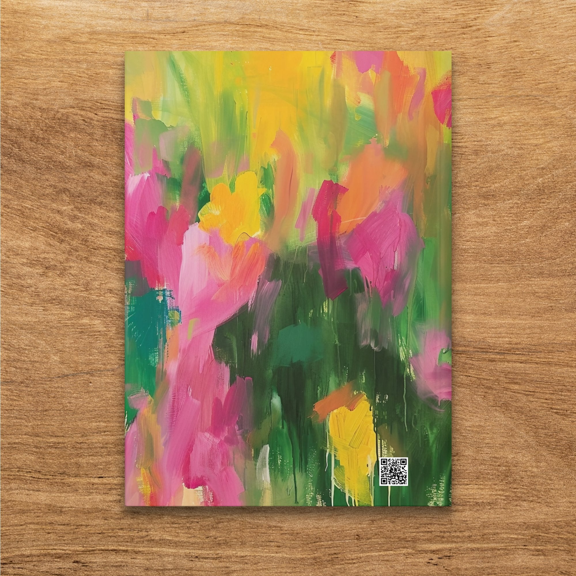 Colorful Abstract Art Design Journal, Perfect for Writing, Drawing, Notes, Diary, Creative Journal for Daily Use, Ideal Gift - Craig Michael Design