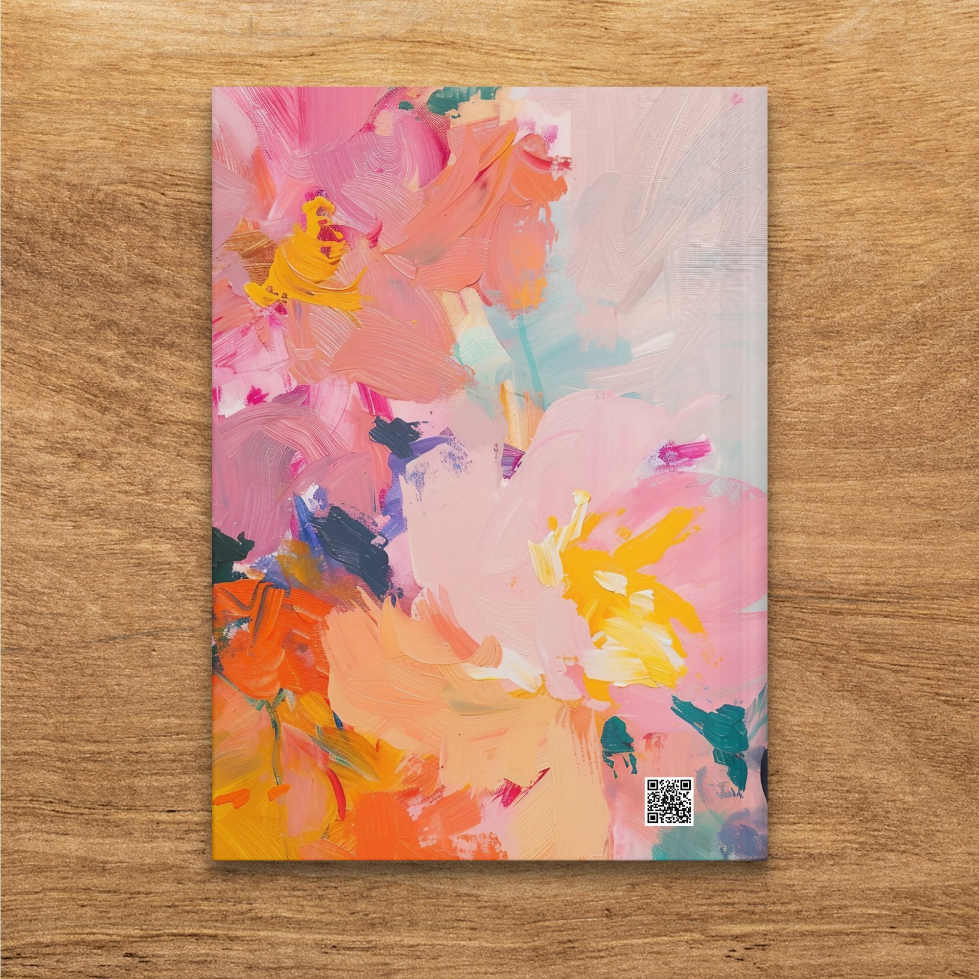 Colorful Abstract Art Journal, Creative Notebook for Writing and Drawing, Unique Artist Gift, Stationery for Artists, Art Lovers - Craig Michael Design