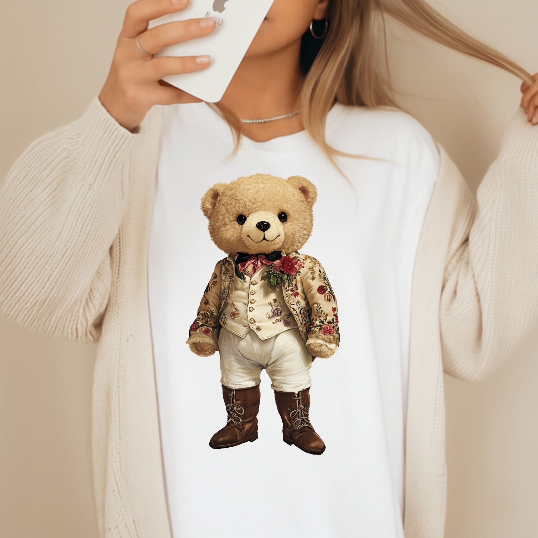 Couture Fashionista Teddy Bear Tee - Craig Michael Design