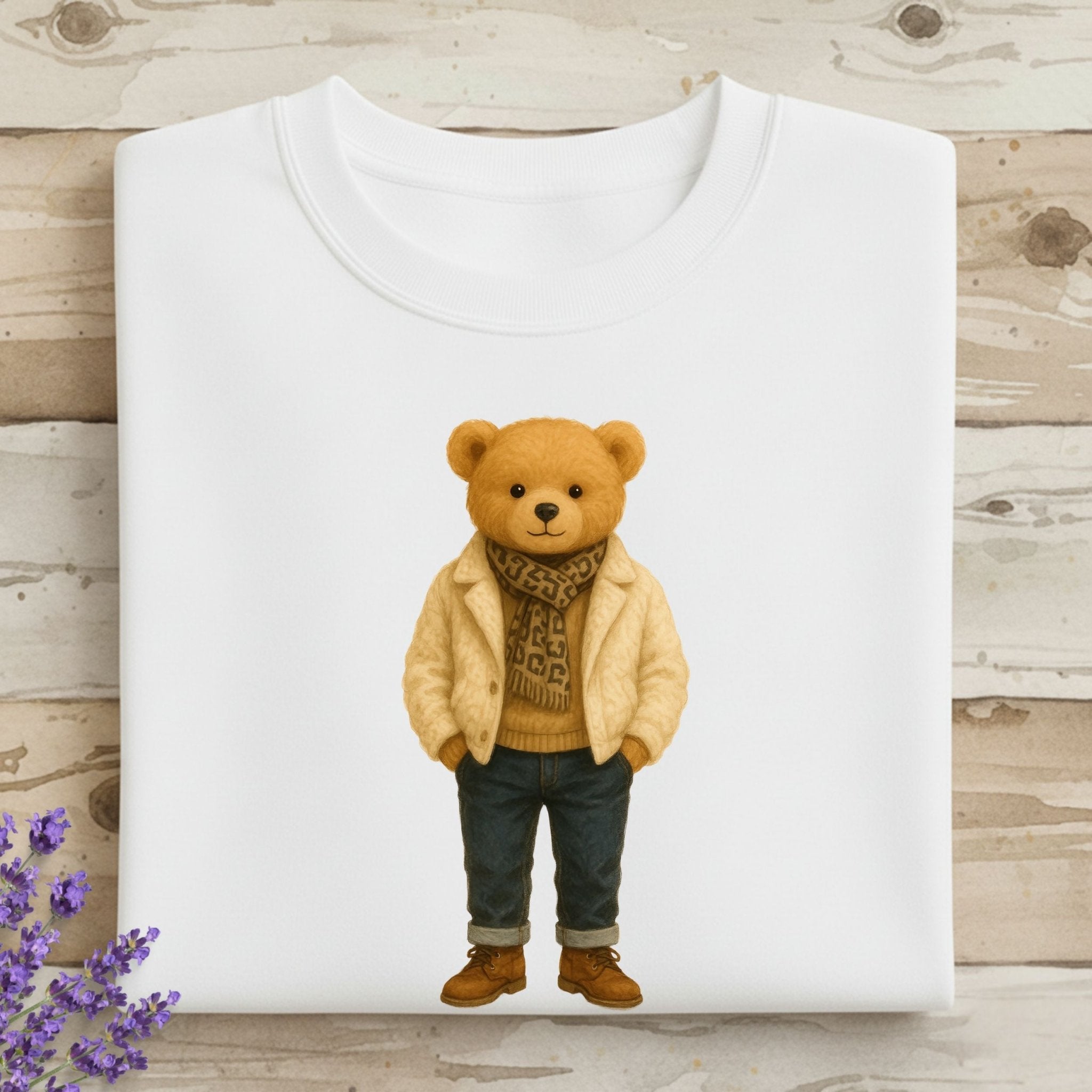 Cozy Winter Teddy Sweatshirt - Craig Michael Design