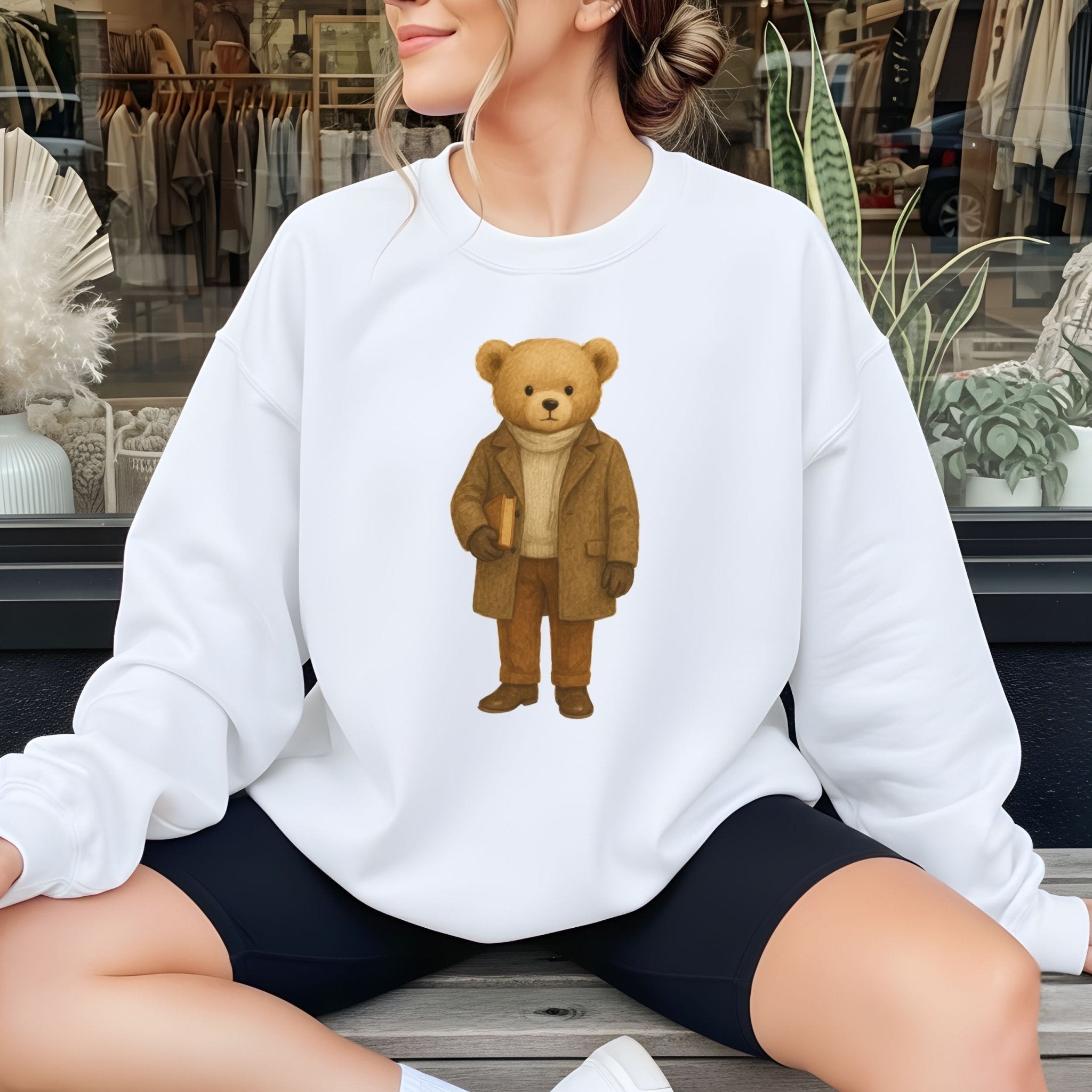 Cozy Winter Teddy Sweatshirt - Craig Michael Design