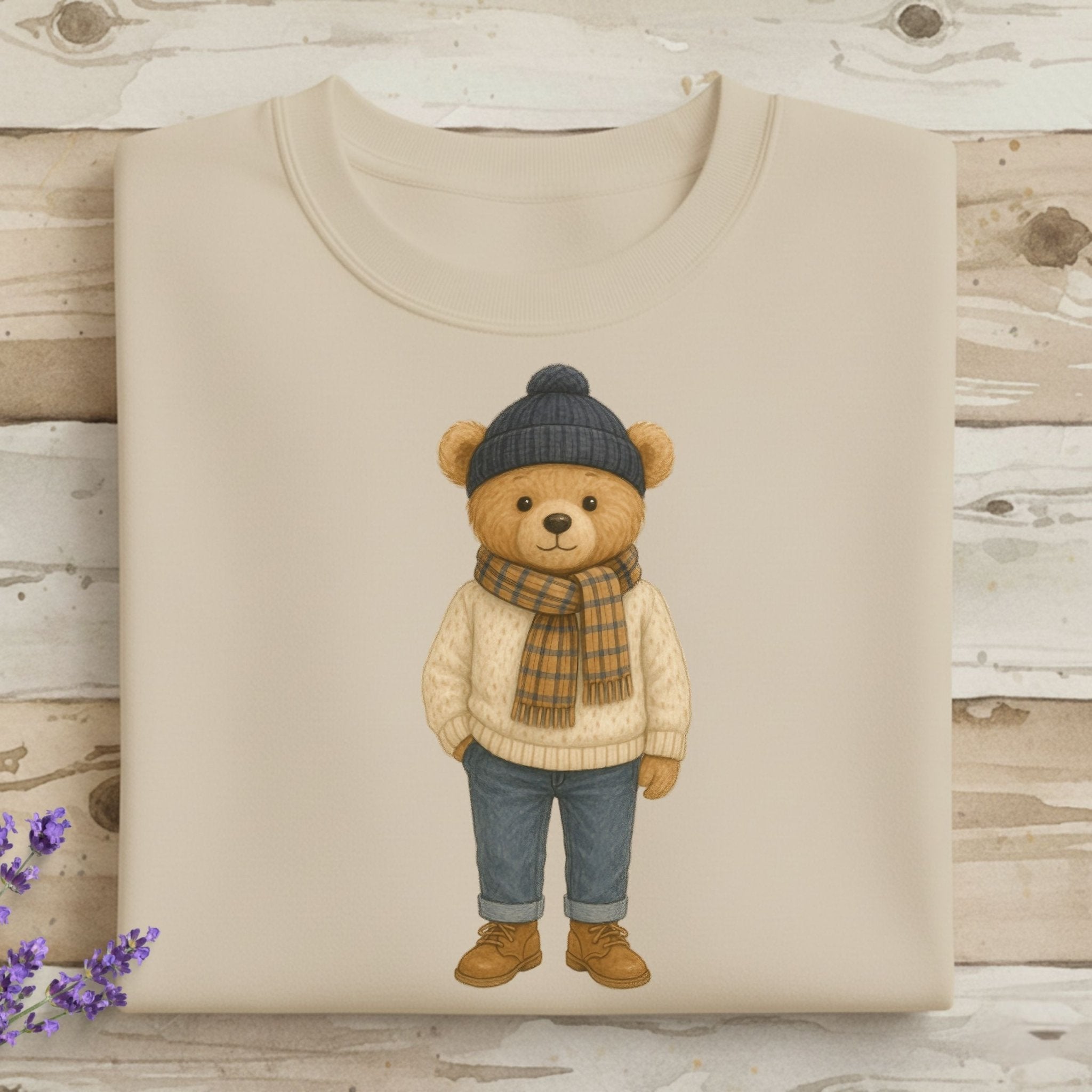 Cozy Winter Teddy Sweatshirt - Craig Michael Design