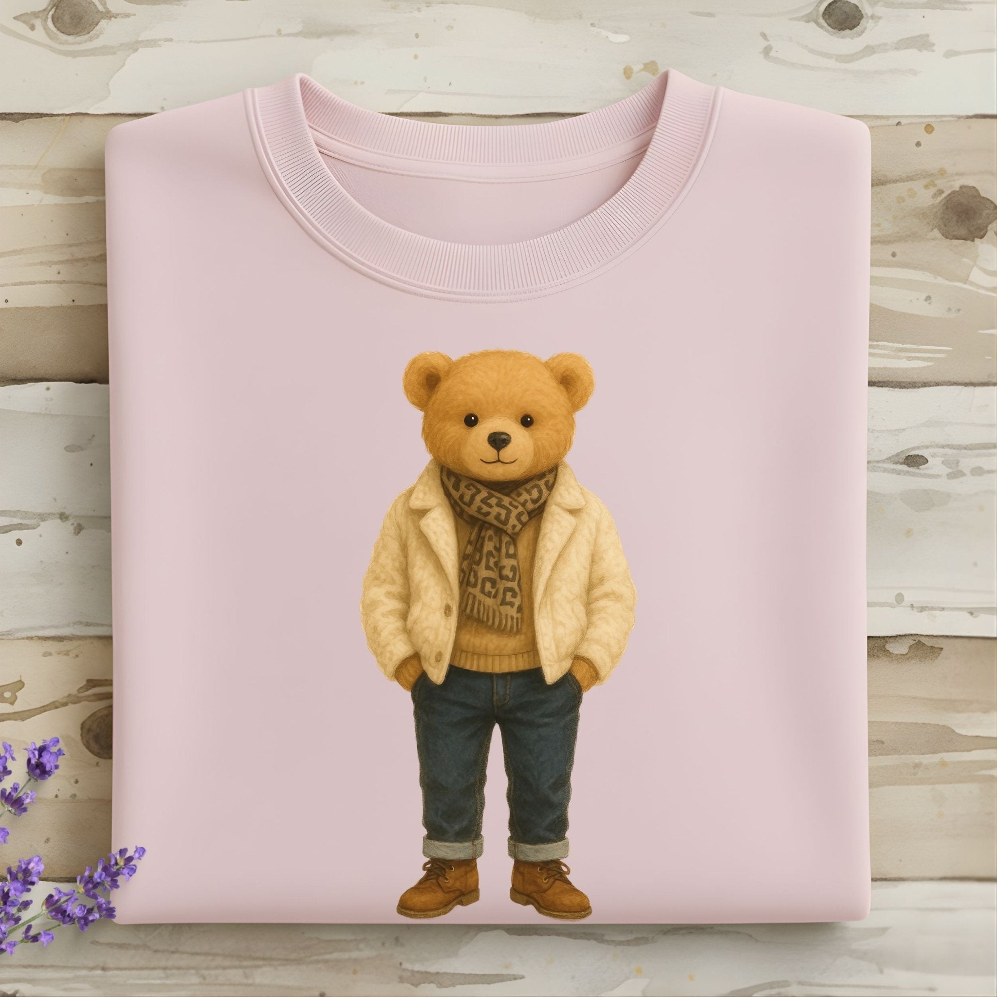 Cozy Winter Teddy Sweatshirt - Craig Michael Design