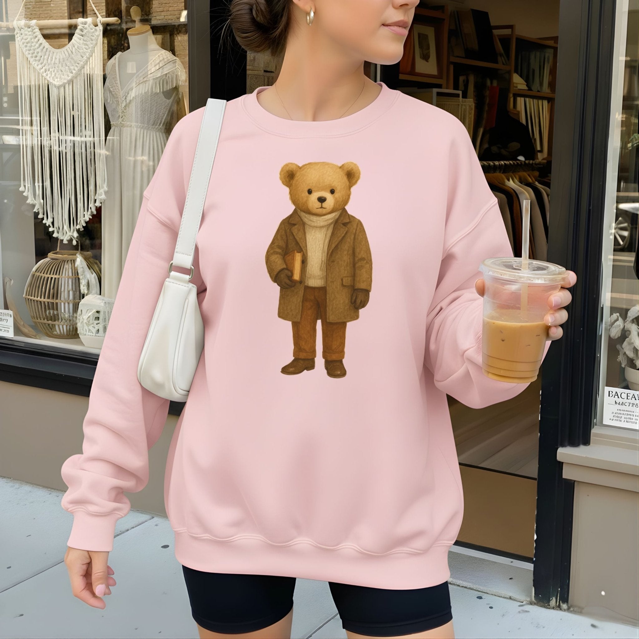 Cozy Winter Teddy Sweatshirt - Craig Michael Design