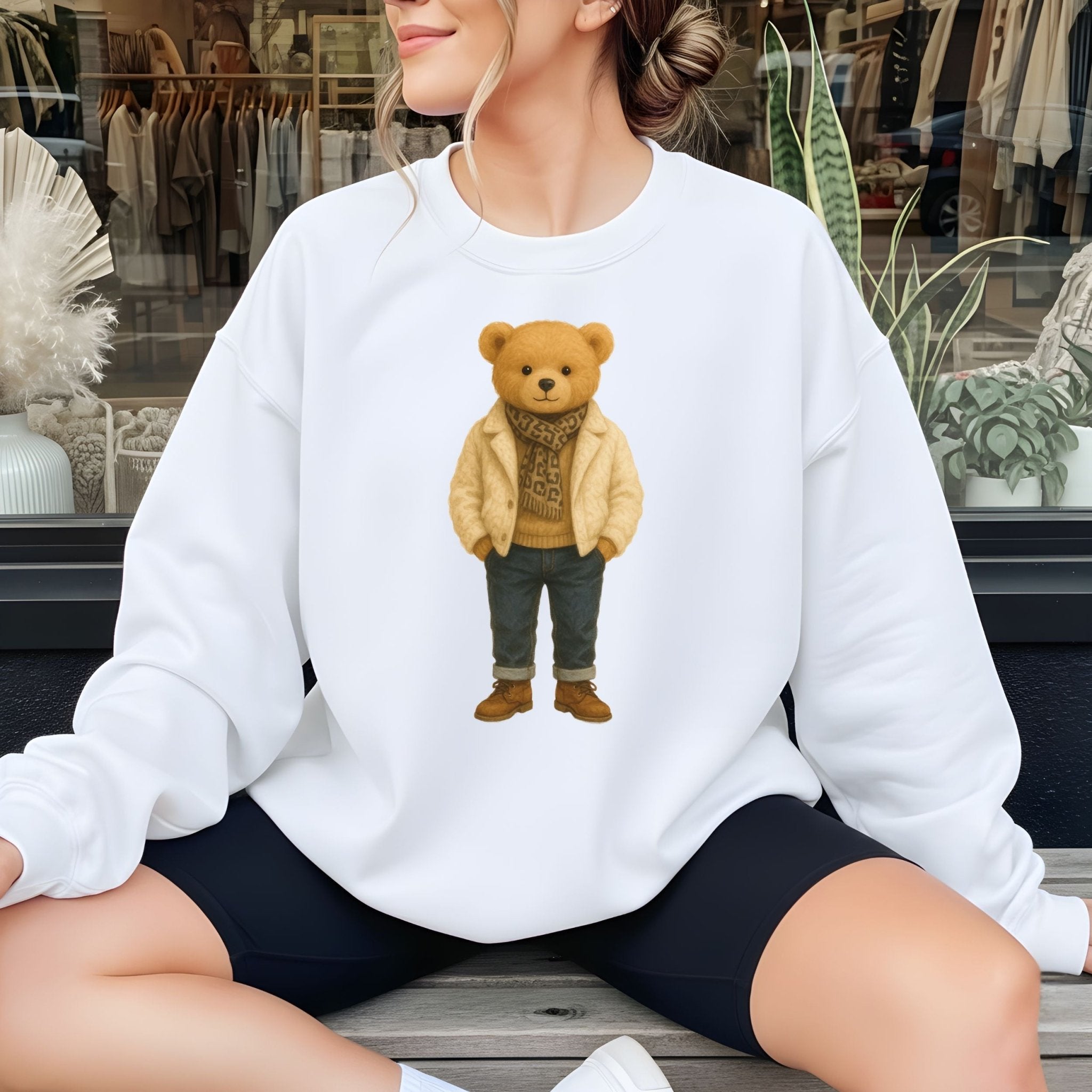 Cozy Winter Teddy Sweatshirt - Craig Michael Design