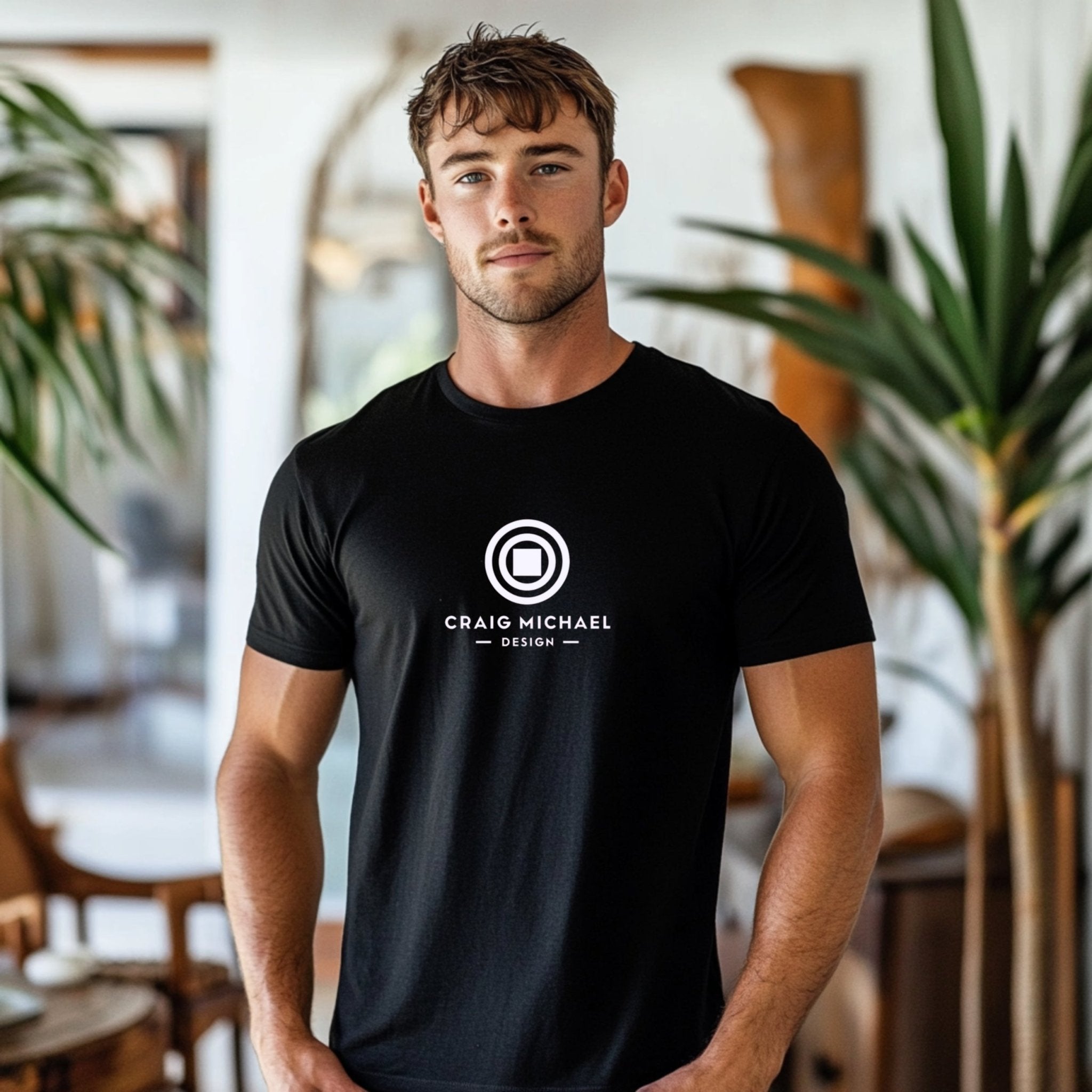 Craig Michael Design T-Shirt – Stylish Minimalist Designer Tee - Craig Michael Design