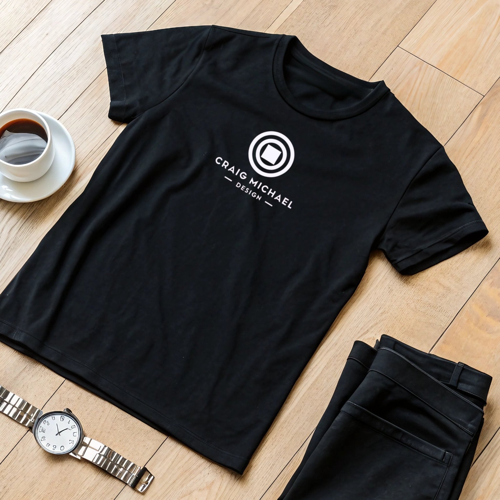 Craig Michael Design T-Shirt – Stylish Minimalist Designer Tee - Craig Michael Design