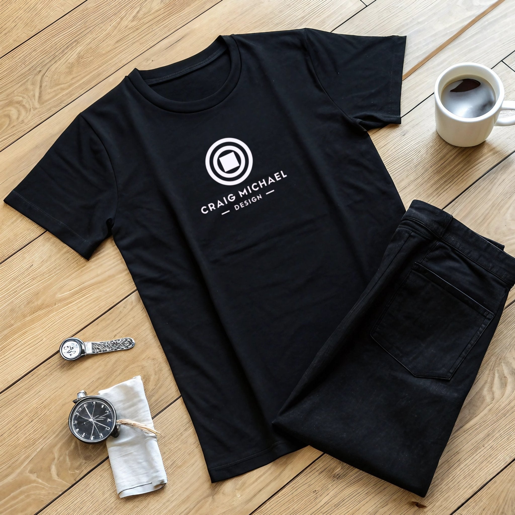 Craig Michael Design T-Shirt – Stylish Minimalist Designer Tee - Craig Michael Design