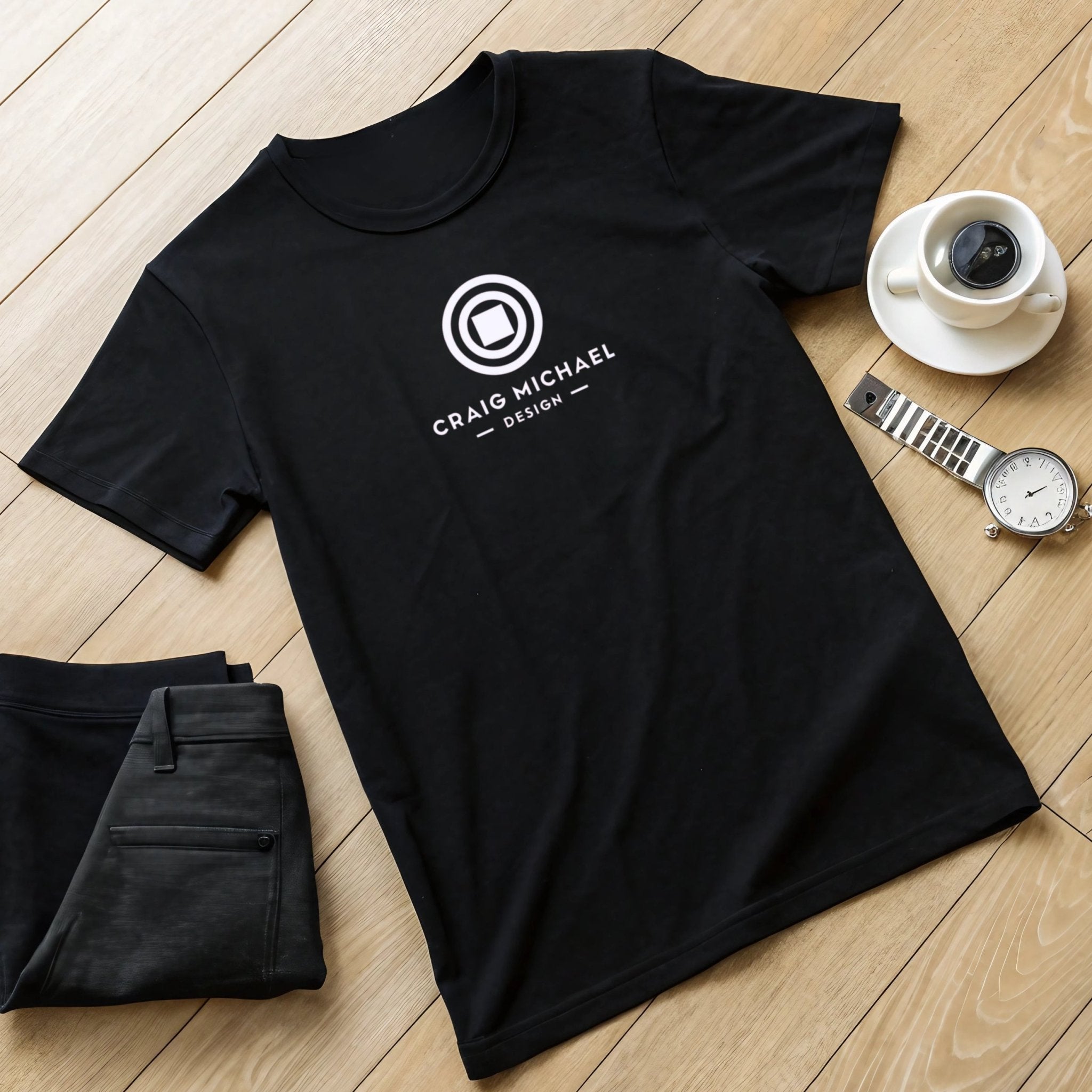 Craig Michael Design T-Shirt – Stylish Minimalist Designer Tee - Craig Michael Design