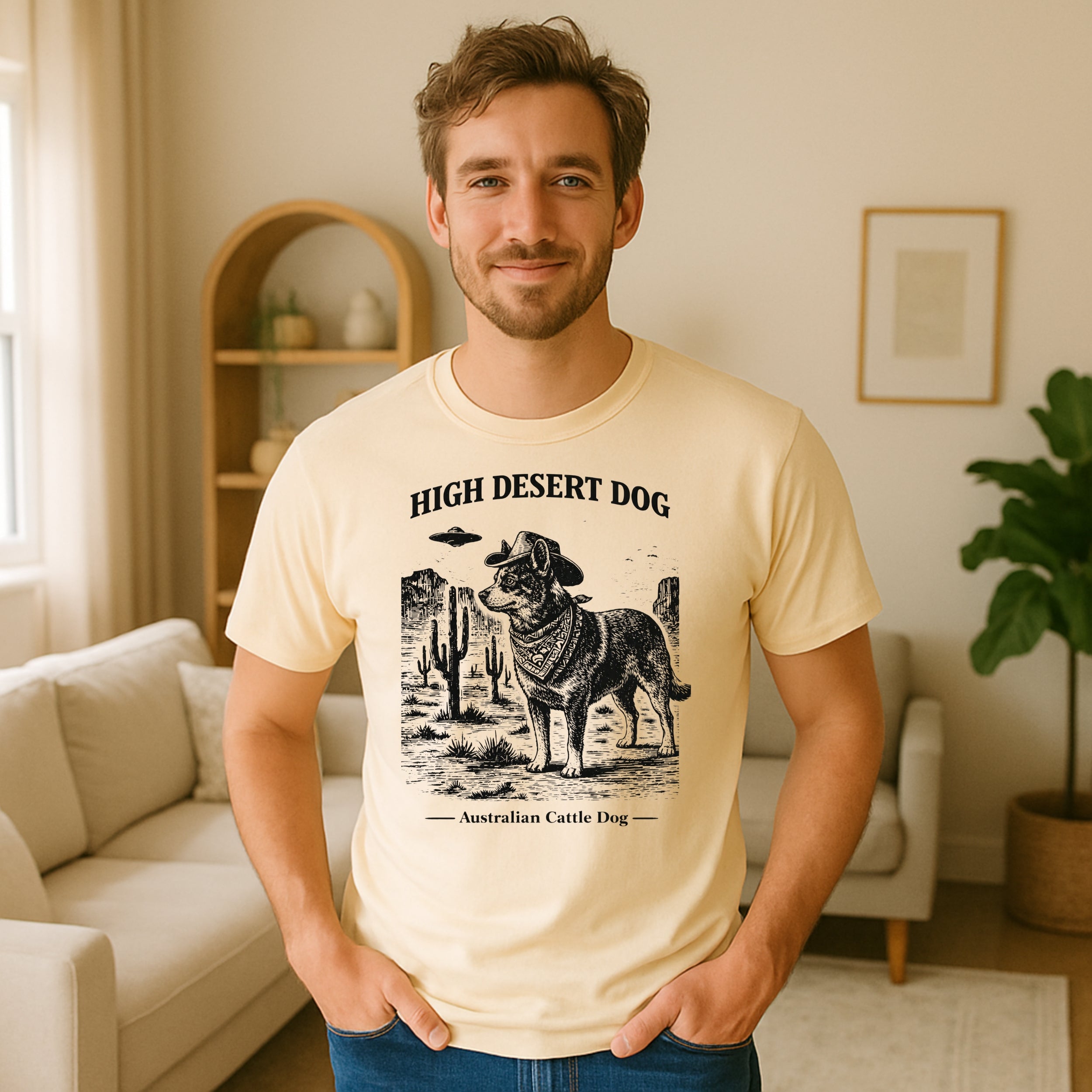 High Desert Dog Australian Cattle Dog Graphic Tee