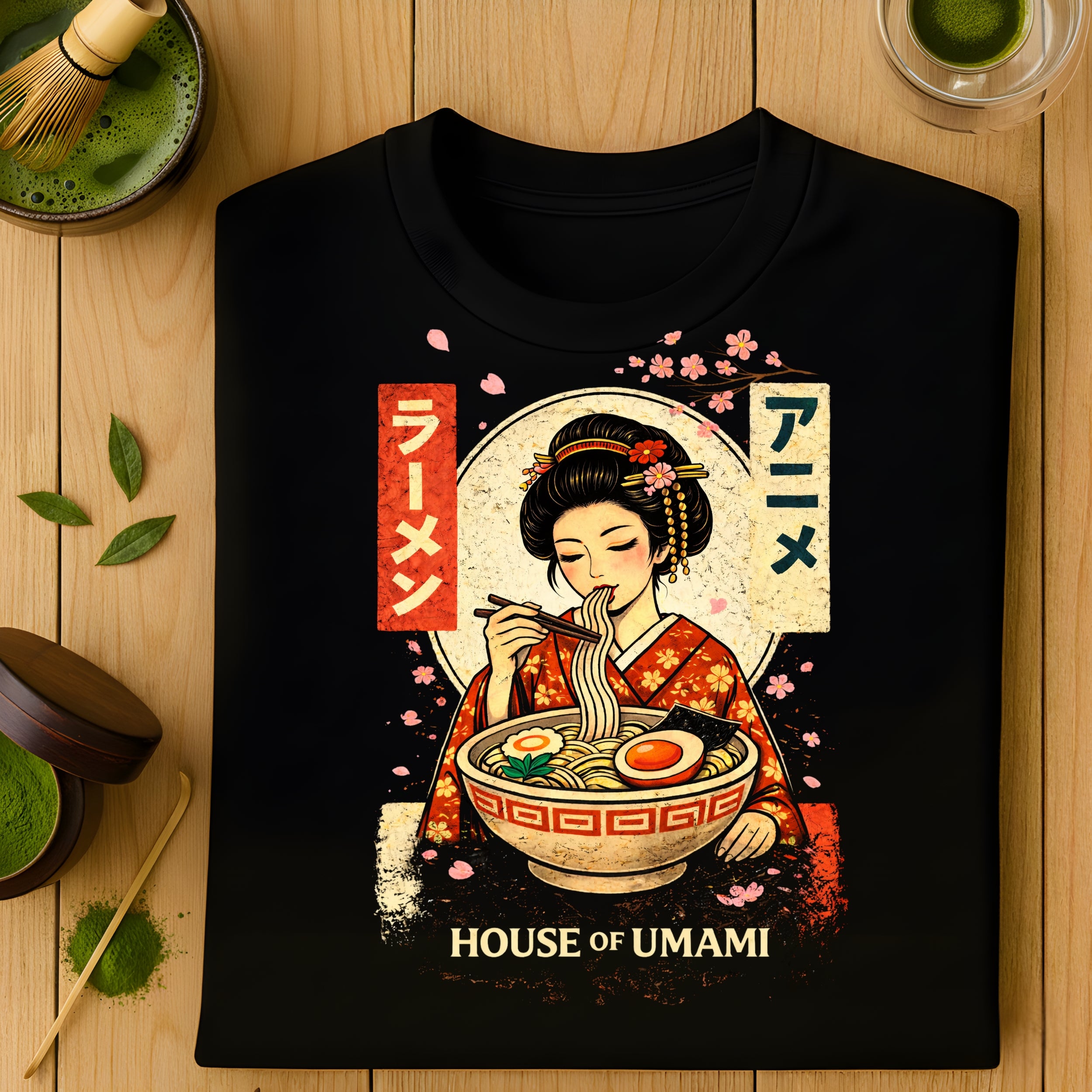 House of Umami Ramen Anime Graphic Art Shirt