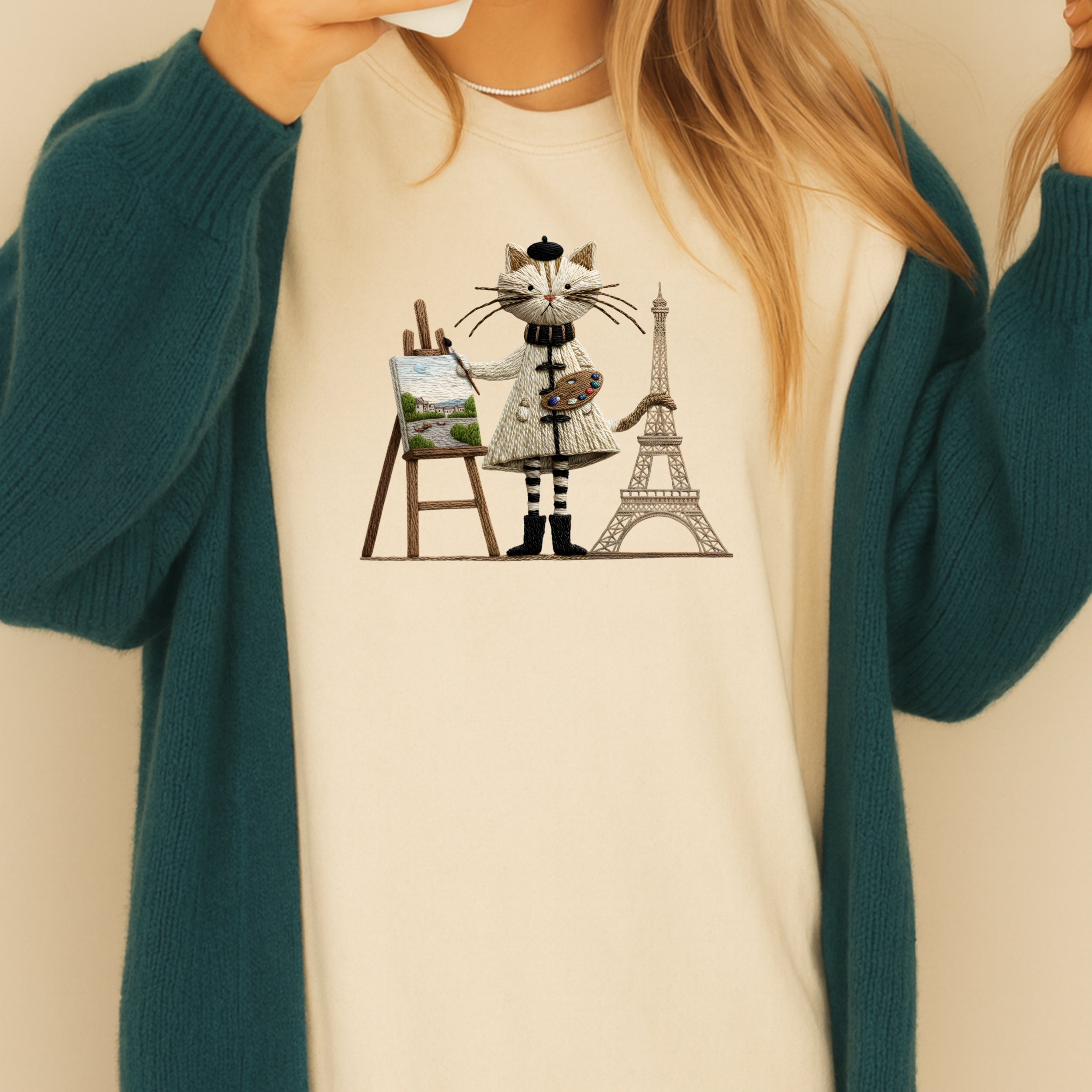 Paris Kitty T-Shirt – L’Artiste à Paris