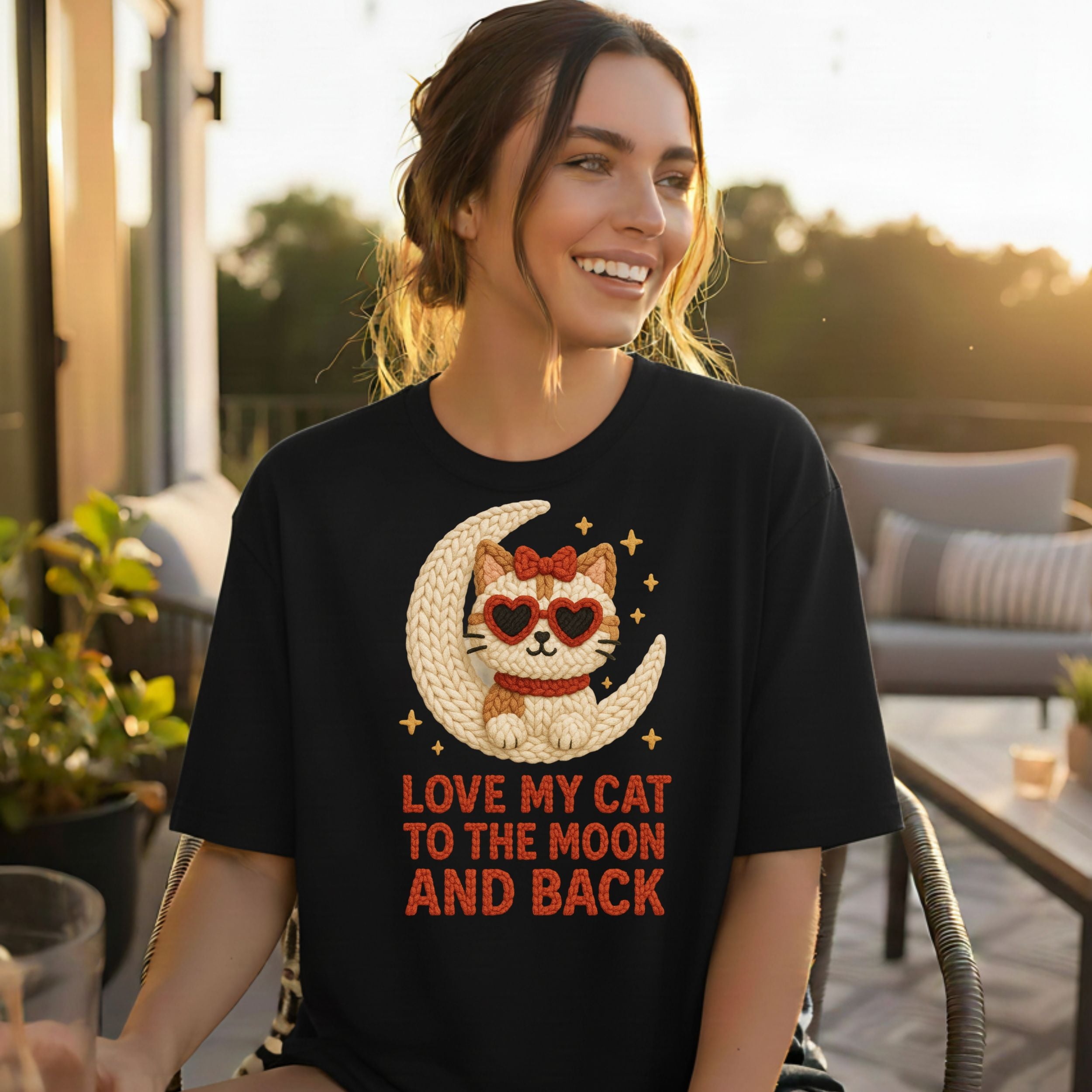 Love My Cat To The Moon And Back T-Shirt