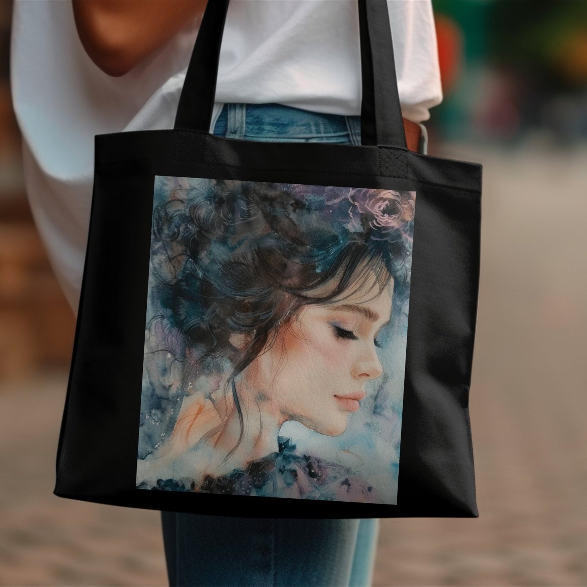 Eléonore Bellefontaine – Ethereal Elegance Tote Bag - Craig Michael Design