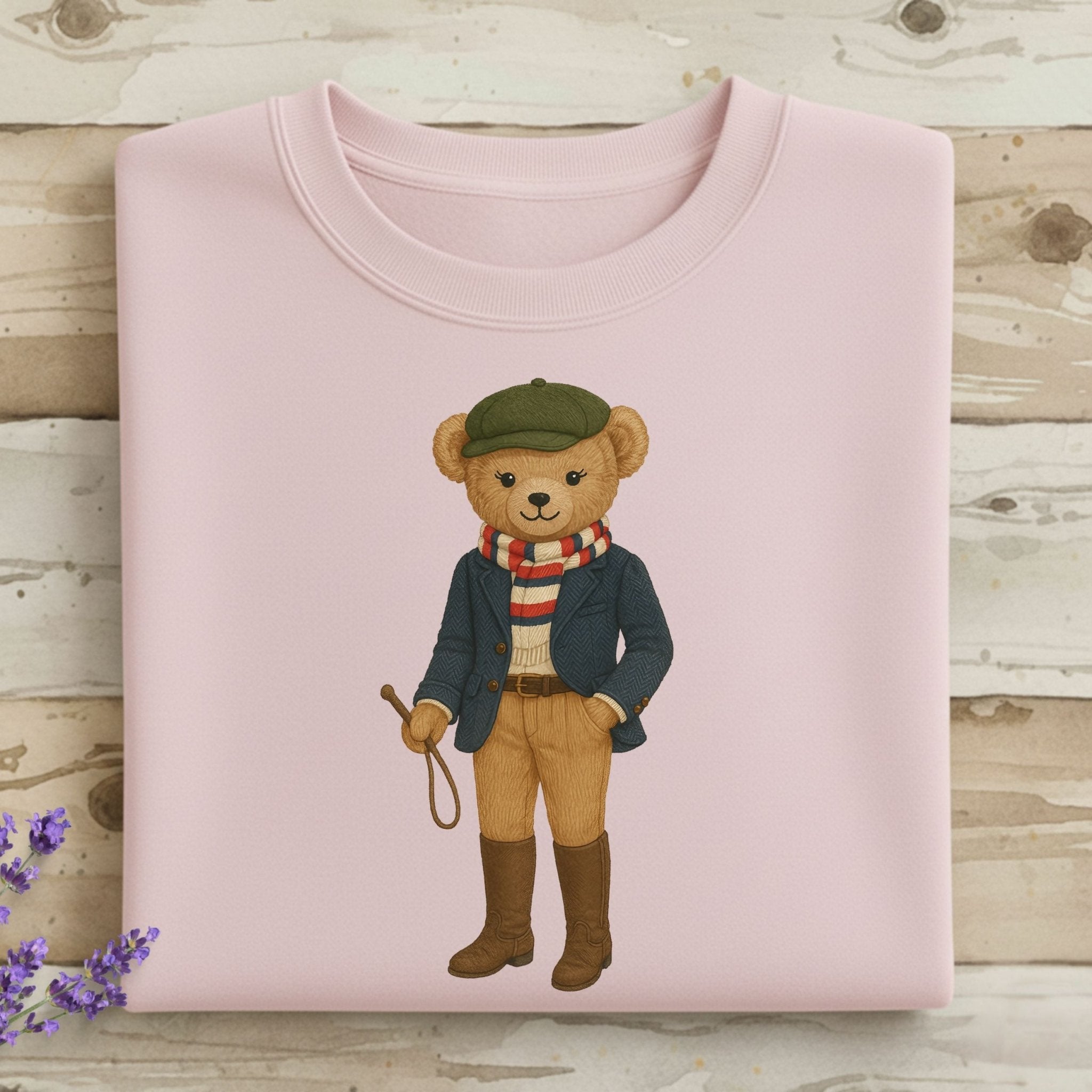 Equestrian Teddy Sweatshirt - Craig Michael Design