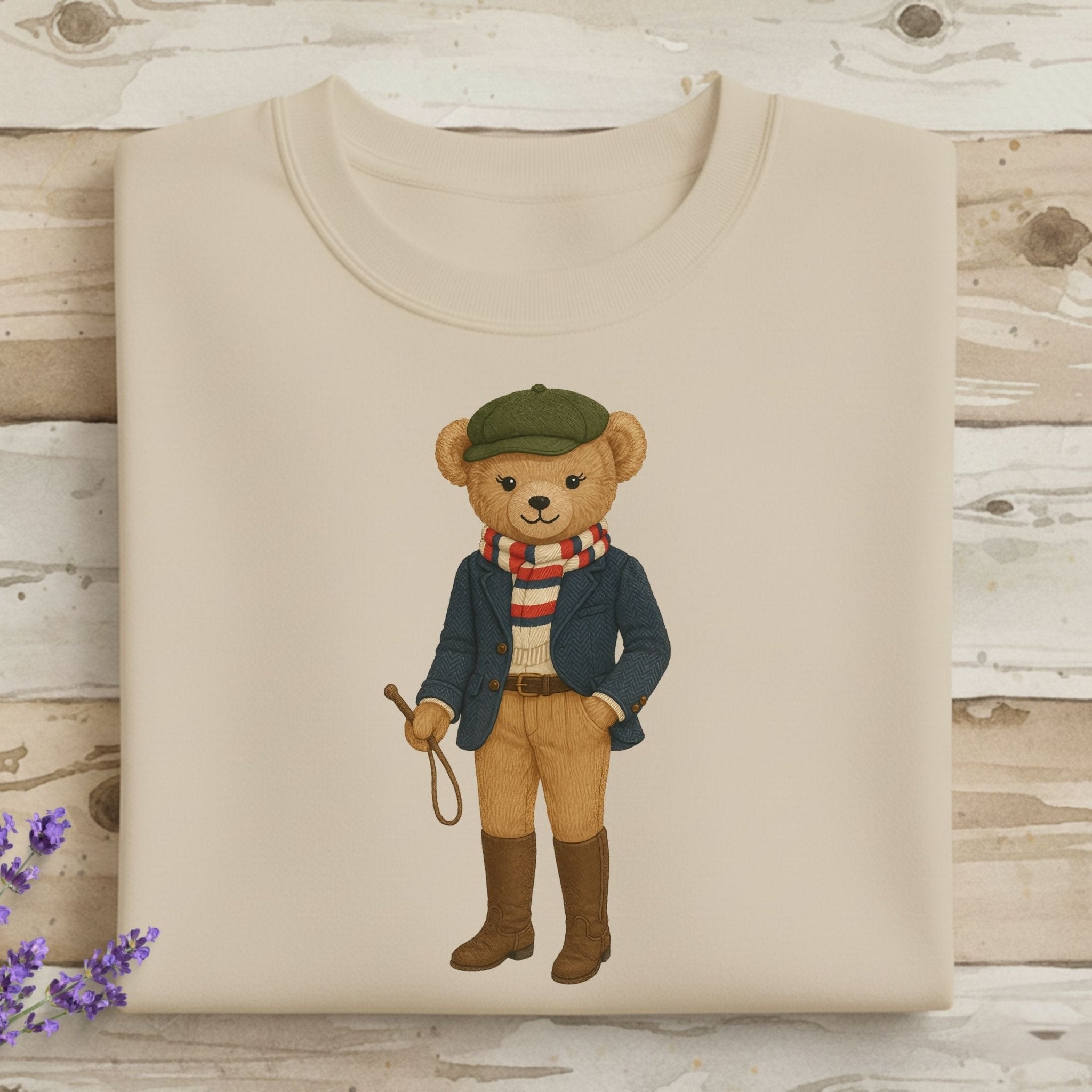 Equestrian Teddy Sweatshirt - Craig Michael Design