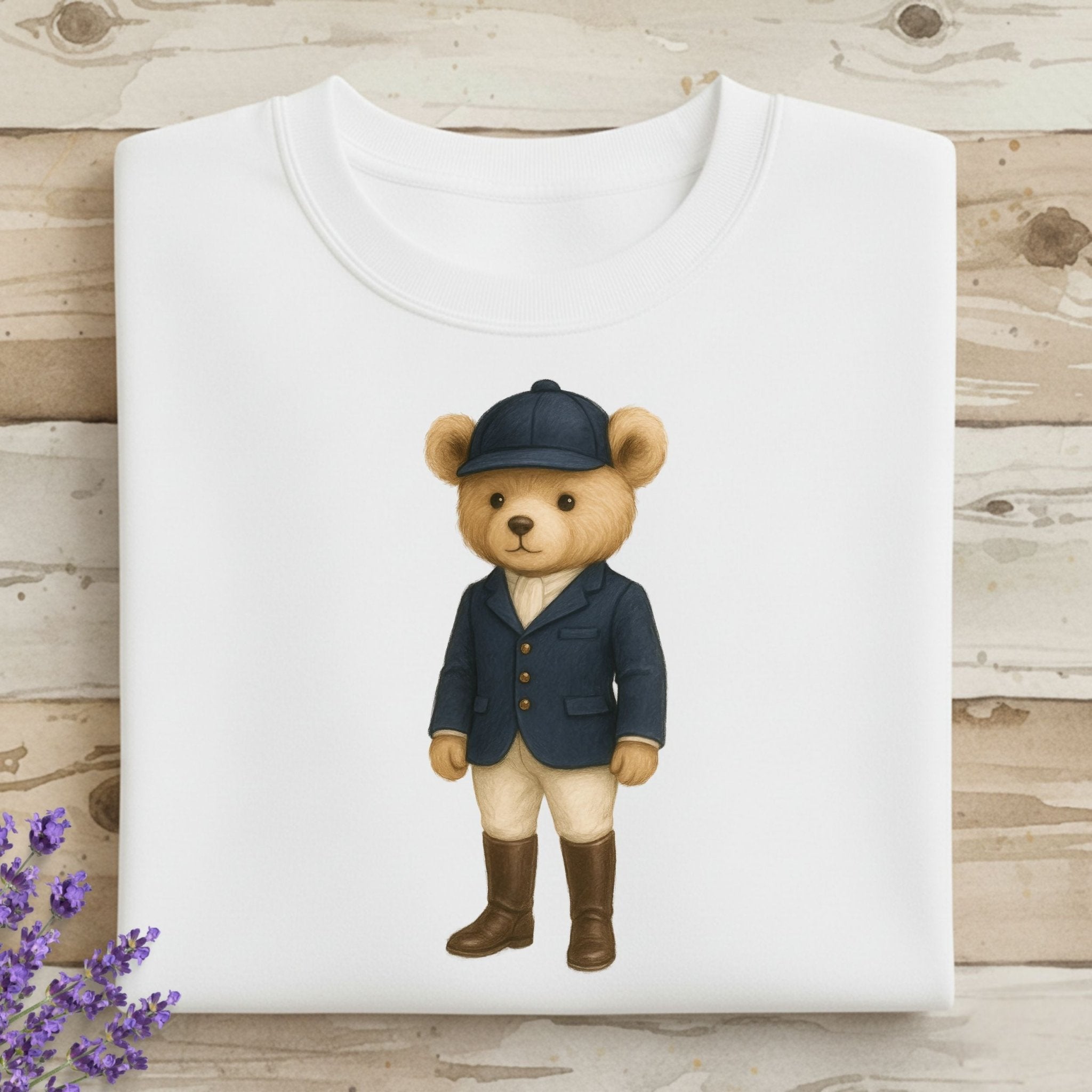 Equestrian Teddy Sweatshirt - Craig Michael Design