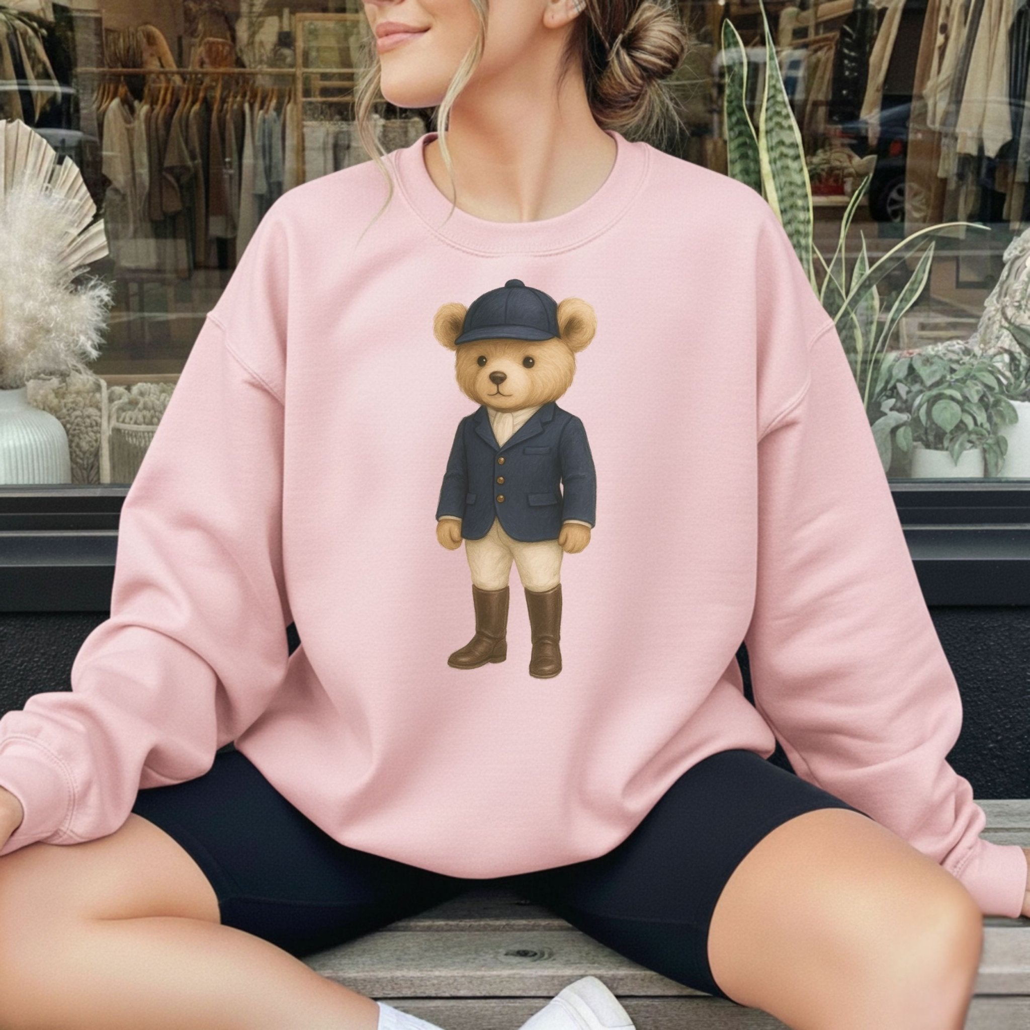 Equestrian Teddy Sweatshirt - Craig Michael Design