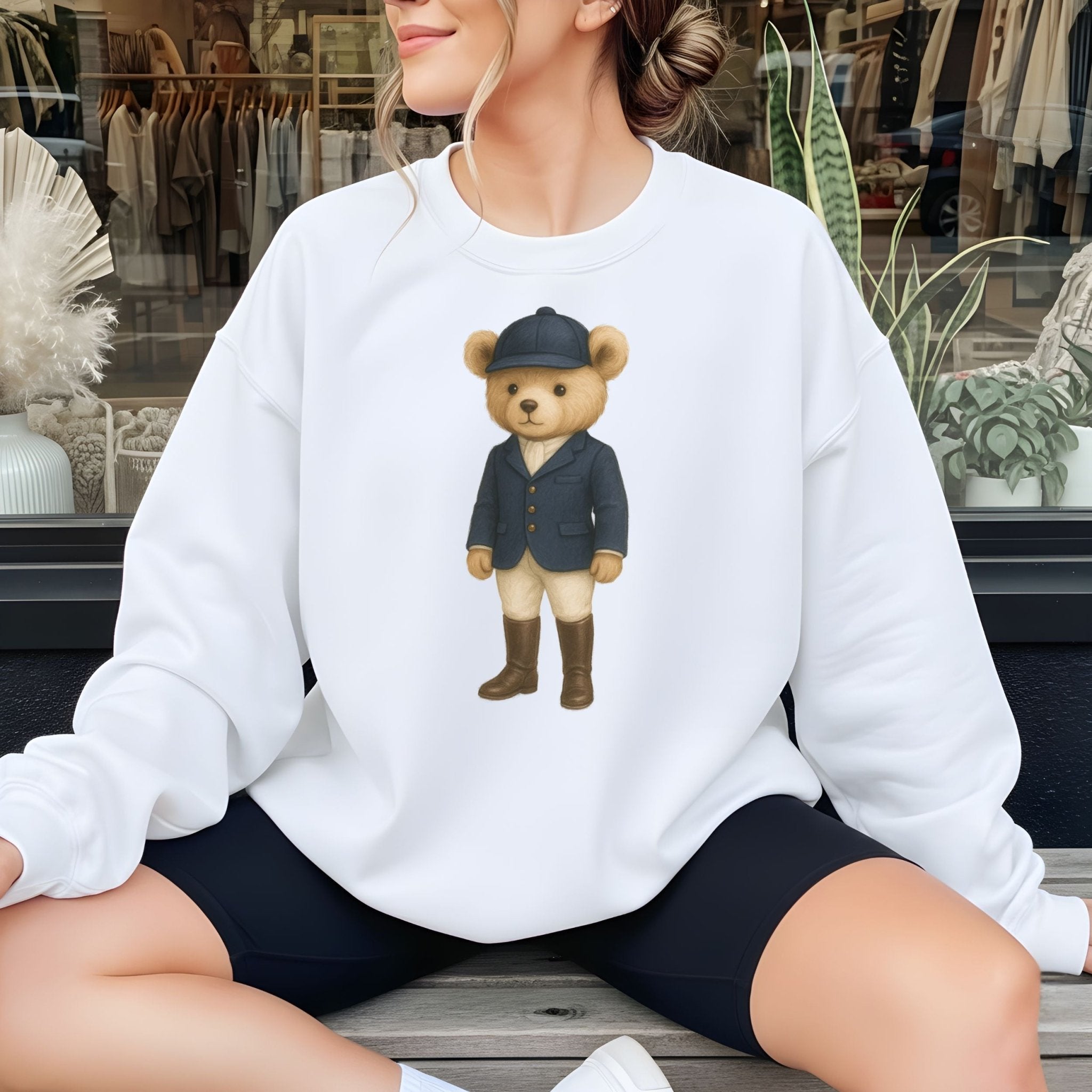Equestrian Teddy Sweatshirt - Craig Michael Design