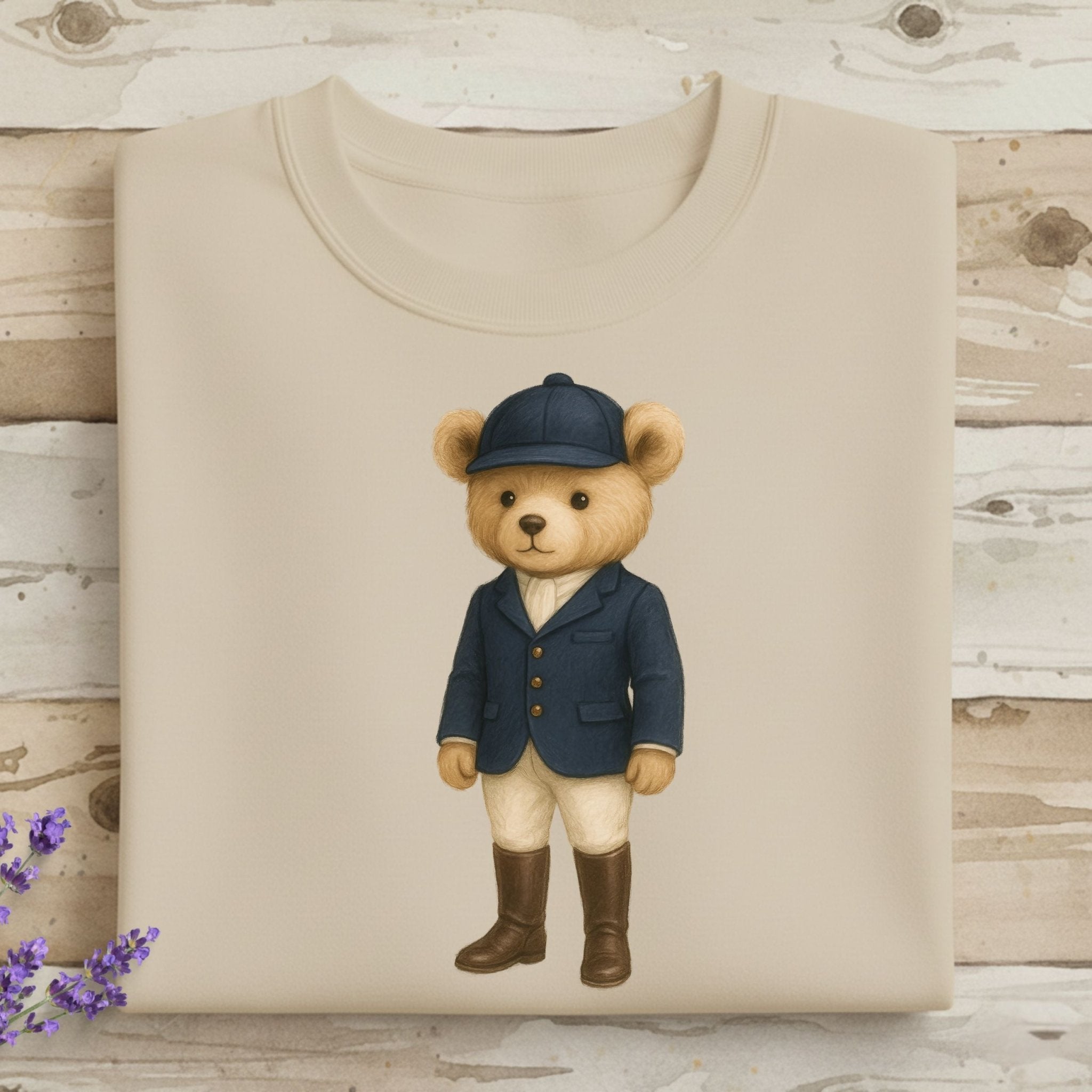 Equestrian Teddy Sweatshirt - Craig Michael Design