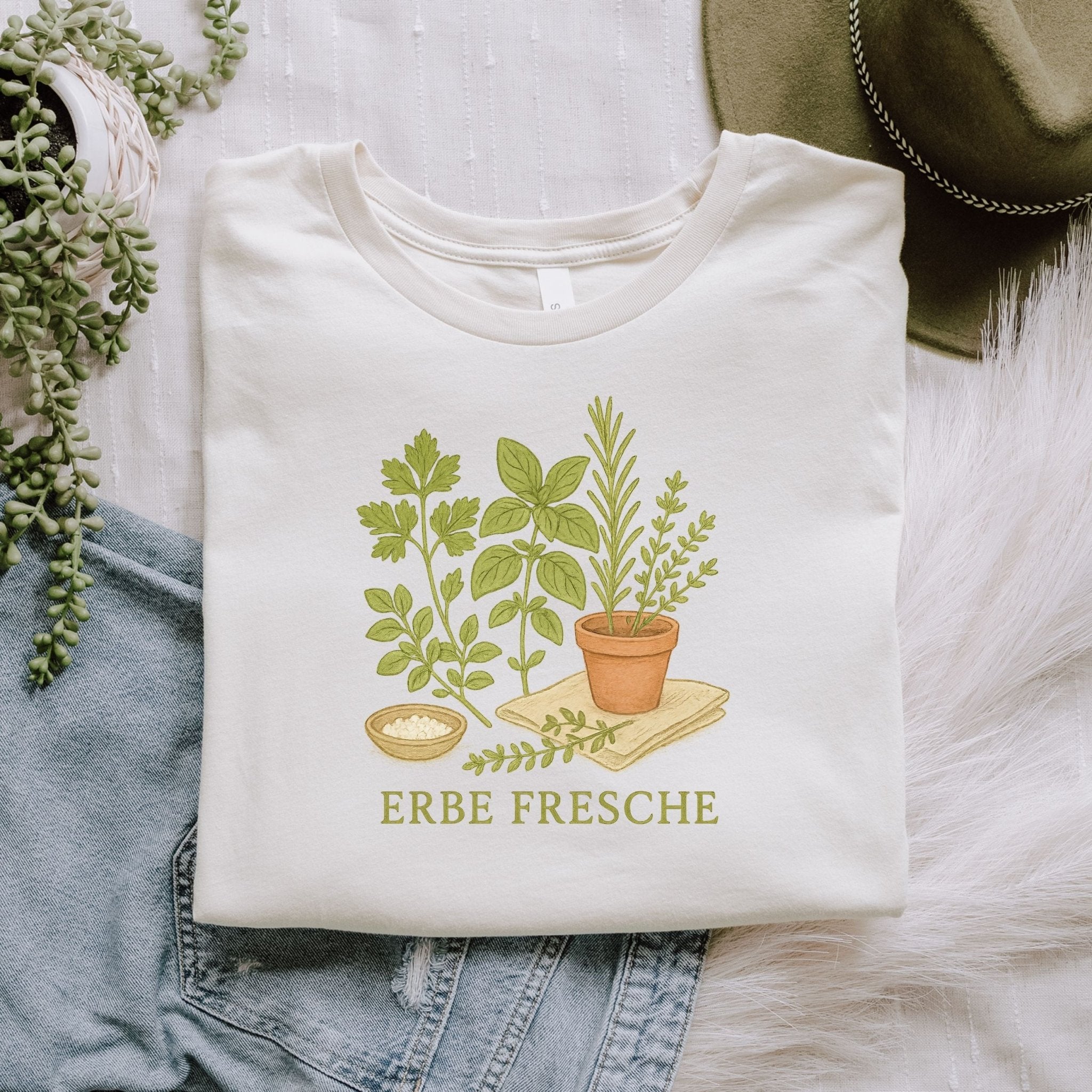 Erbe Fresche T-Shirt, Italian Herb Tee - Craig Michael Design
