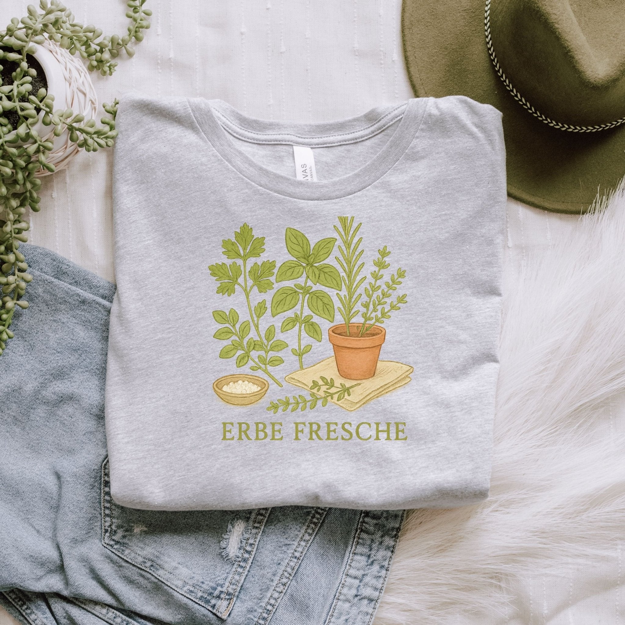 Erbe Fresche T-Shirt, Italian Herb Tee - Craig Michael Design