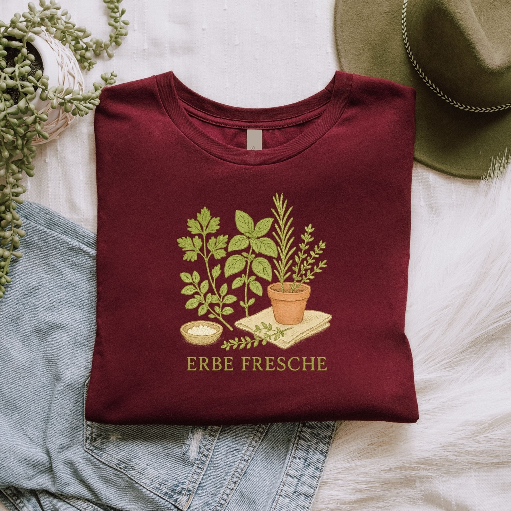 Erbe Fresche T-Shirt, Italian Herb Tee - Craig Michael Design