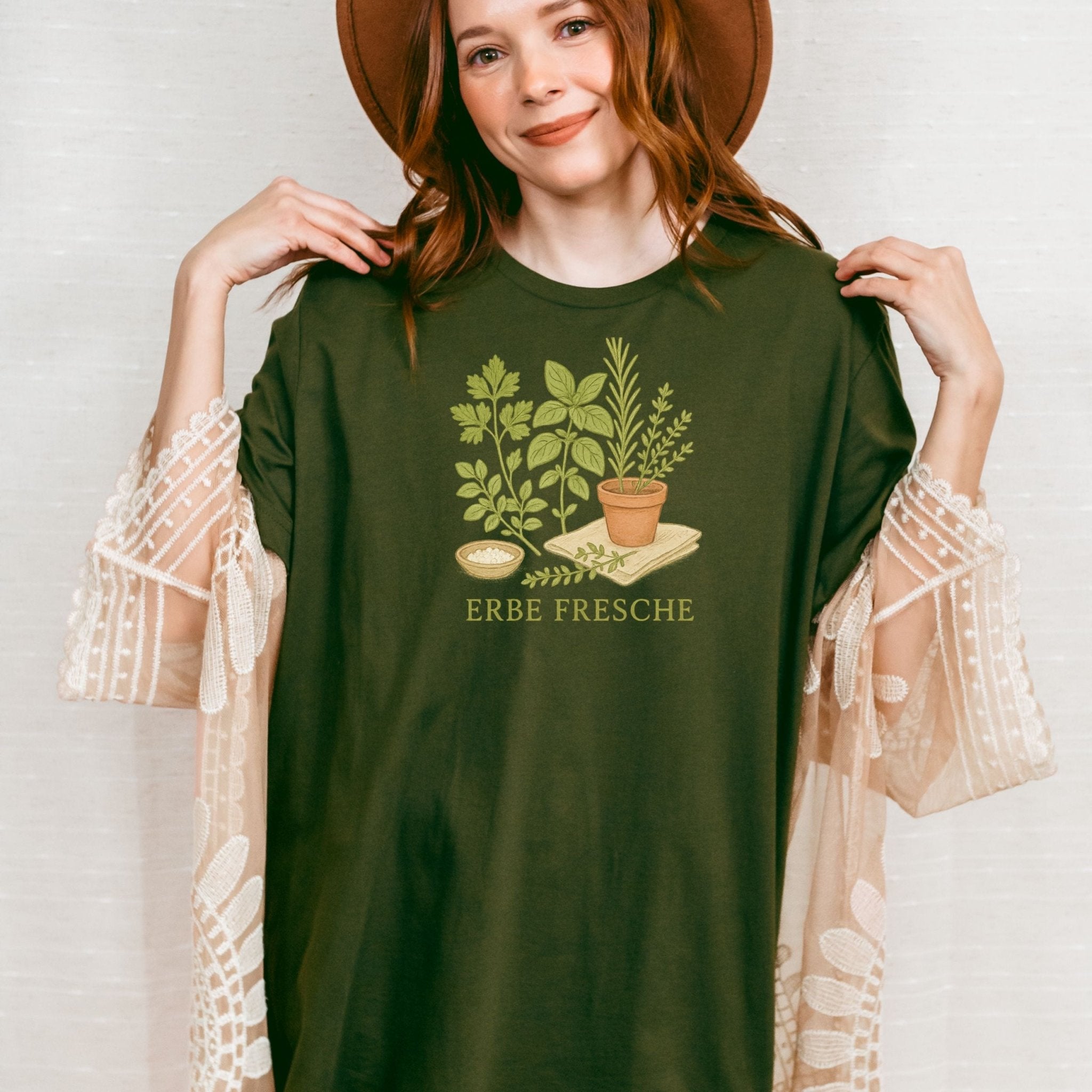 Erbe Fresche T-Shirt, Italian Herb Tee - Craig Michael Design