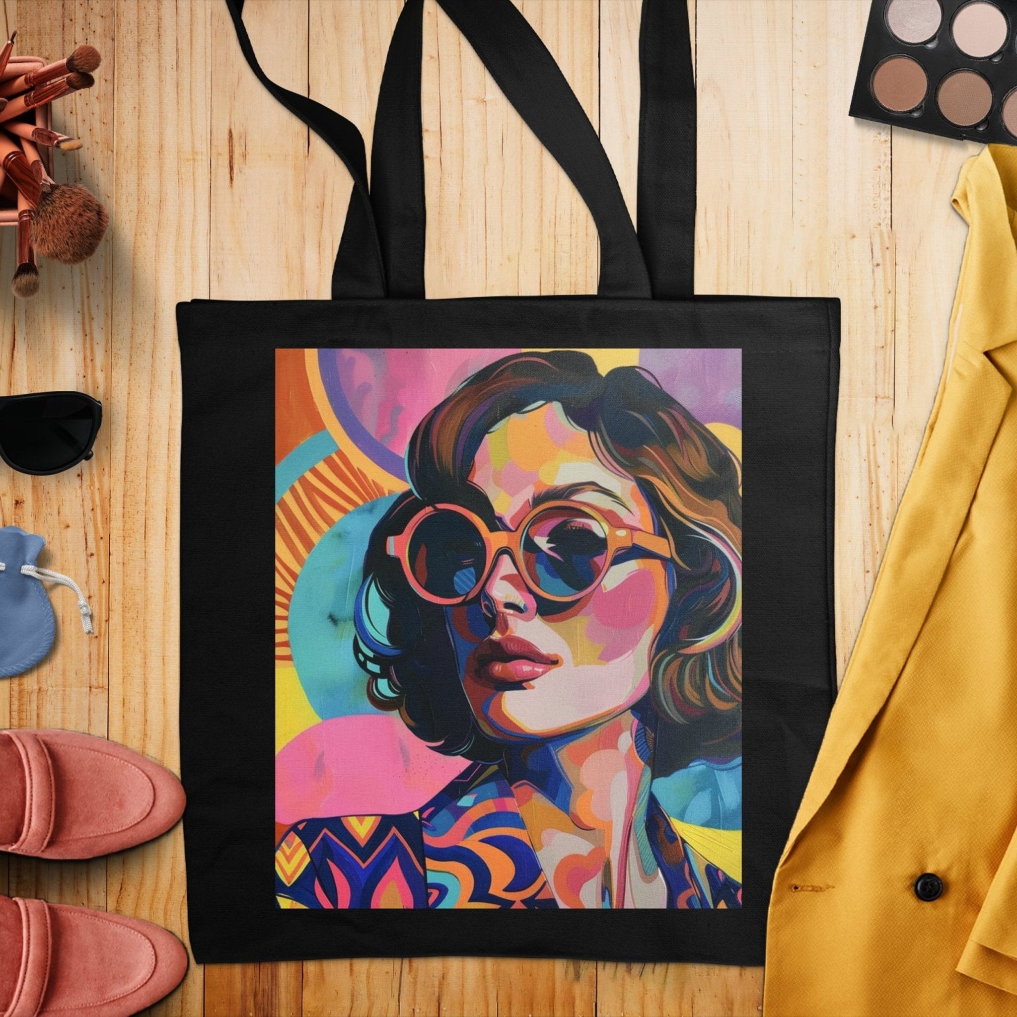 Evelyn LaRue – Vintage Glamour Tote Bag - Craig Michael Design