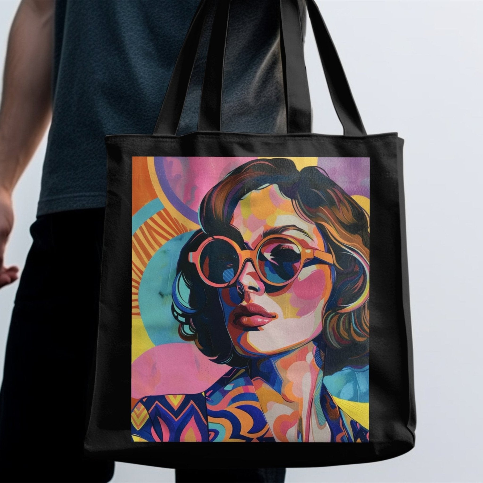 Evelyn LaRue – Vintage Glamour Tote Bag - Craig Michael Design