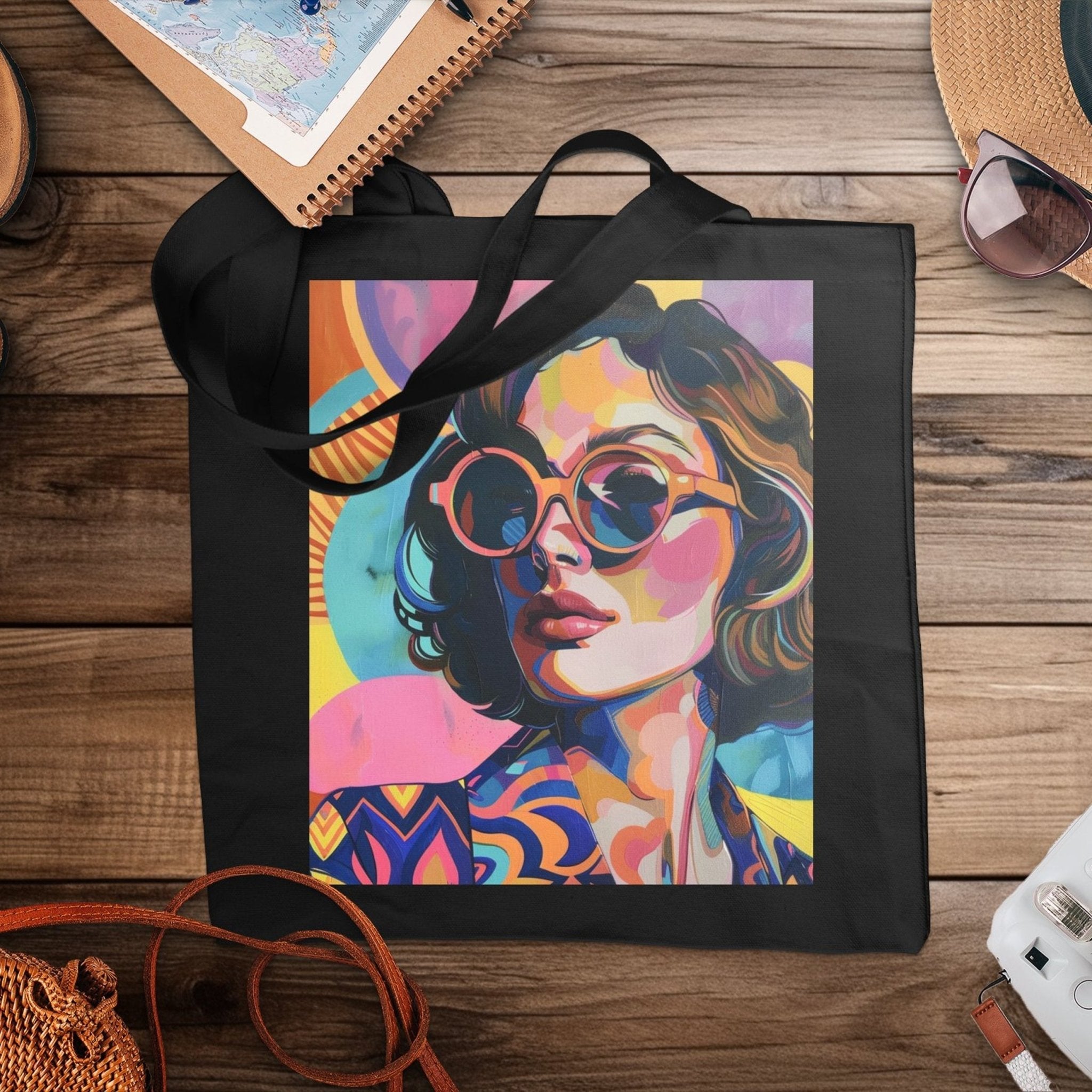 Evelyn LaRue – Vintage Glamour Tote Bag - Craig Michael Design