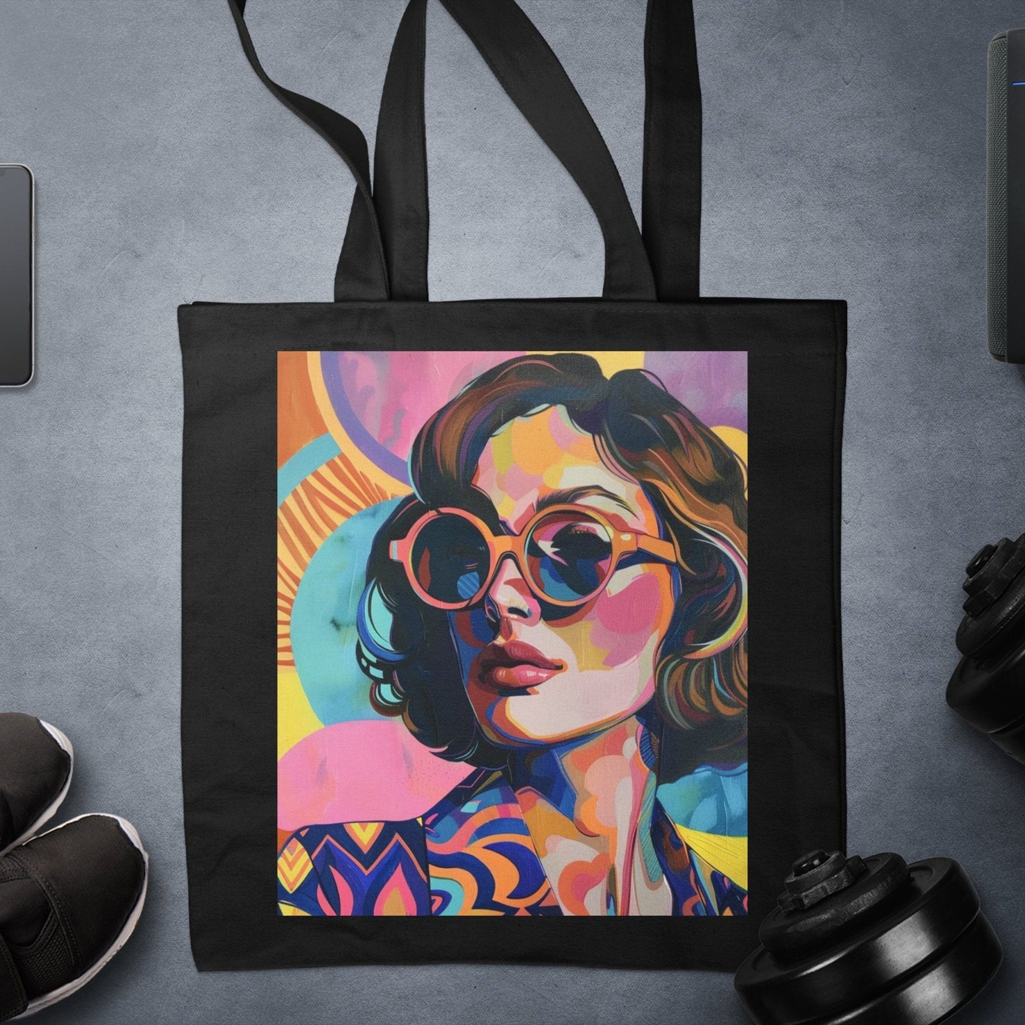 Evelyn LaRue – Vintage Glamour Tote Bag - Craig Michael Design