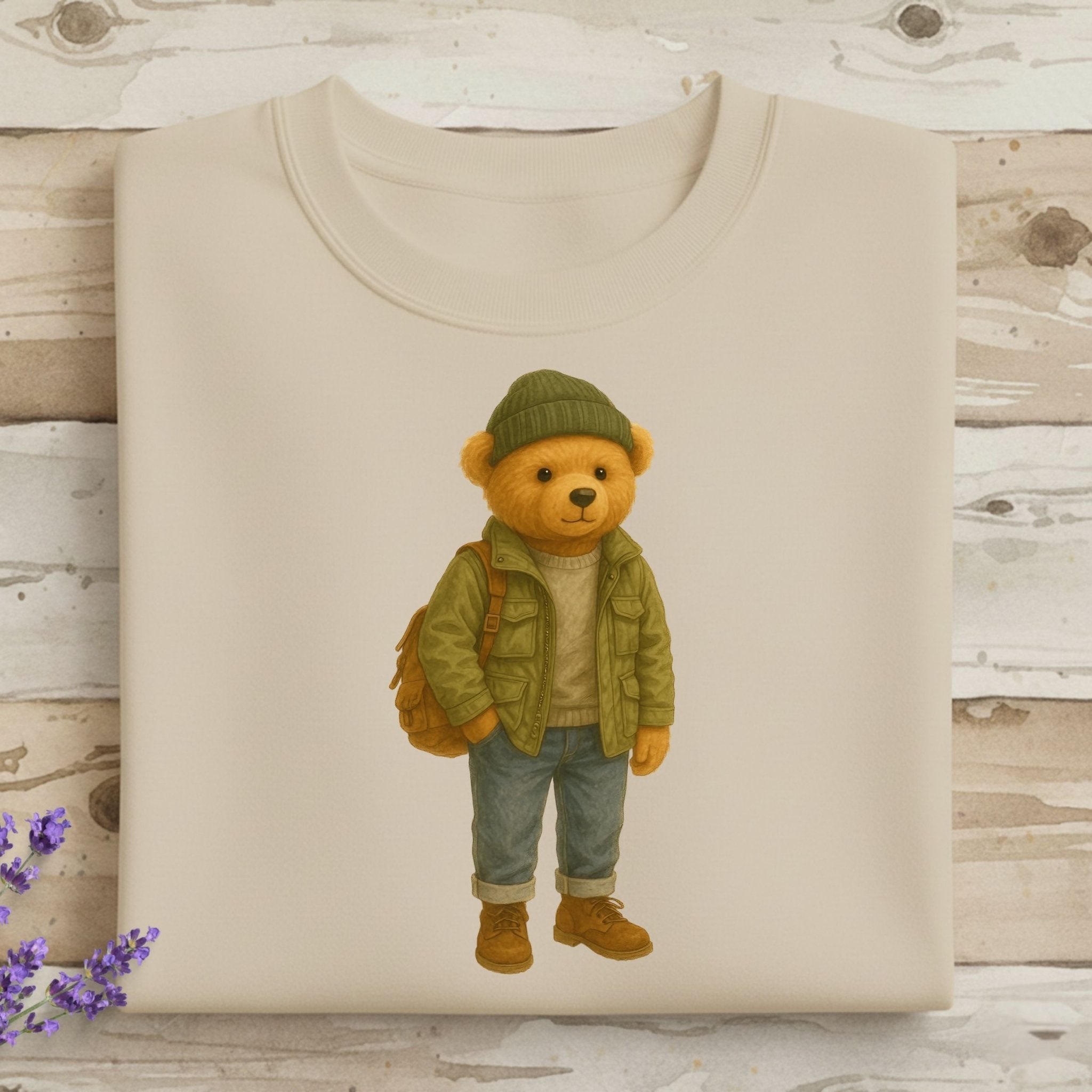 Explorer Teddy Sweatshirt - Craig Michael Design