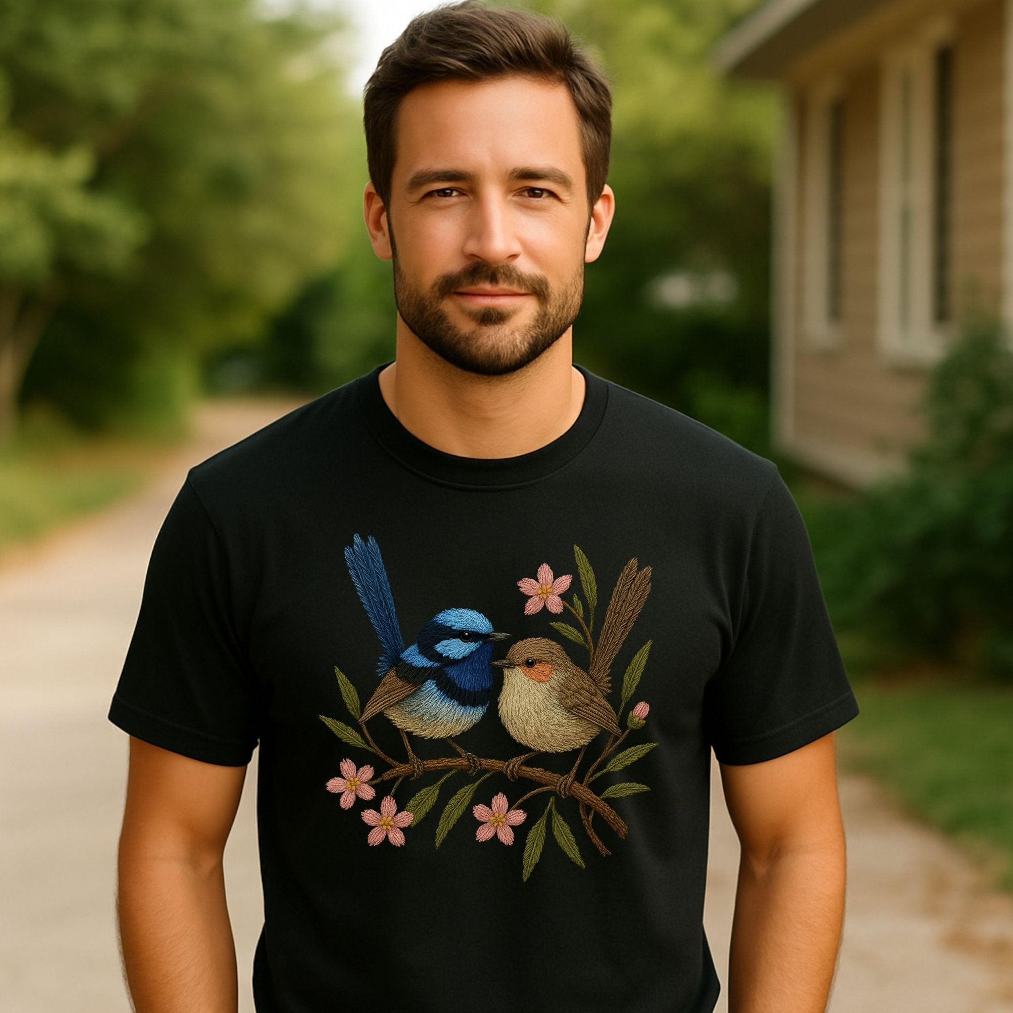 Fairy Wren & Robin T-Shirt – Australian Native Bird Collection - Craig Michael Design