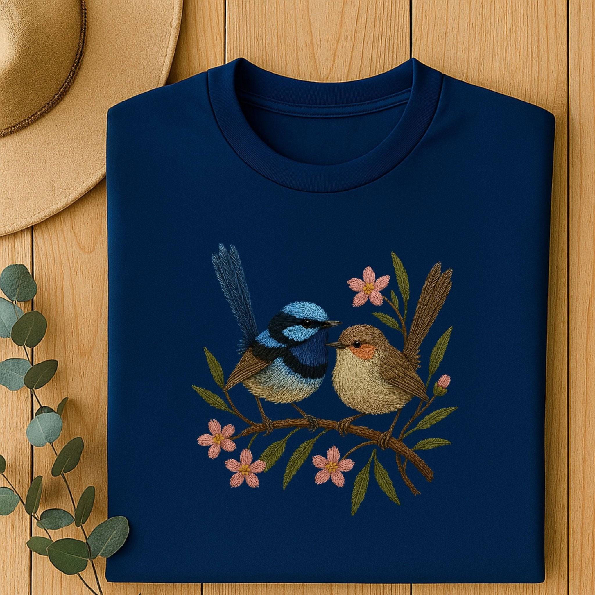 Fairy Wren & Robin T-Shirt – Australian Native Bird Collection - Craig Michael Design