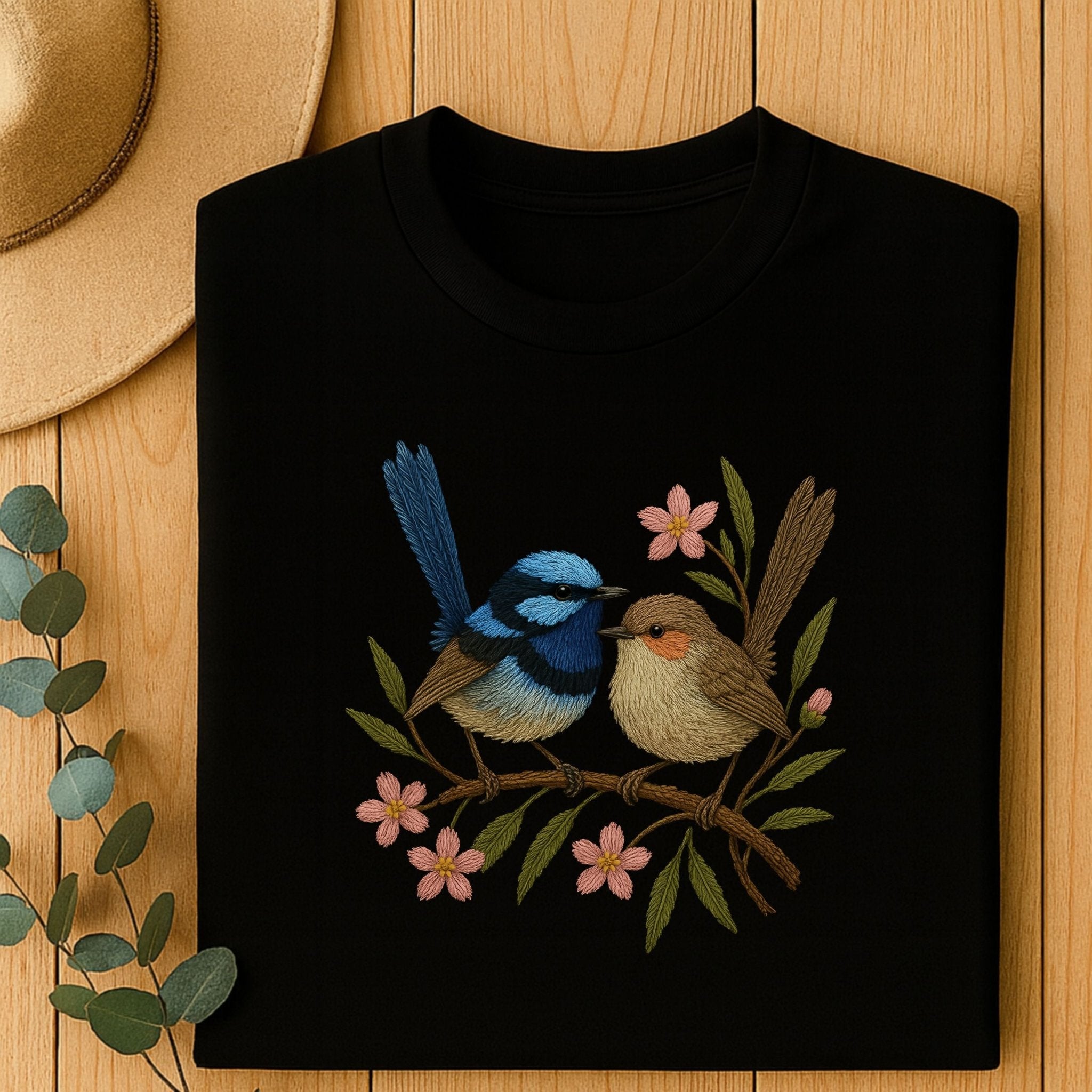 Fairy Wren & Robin T-Shirt – Australian Native Bird Collection - Craig Michael Design
