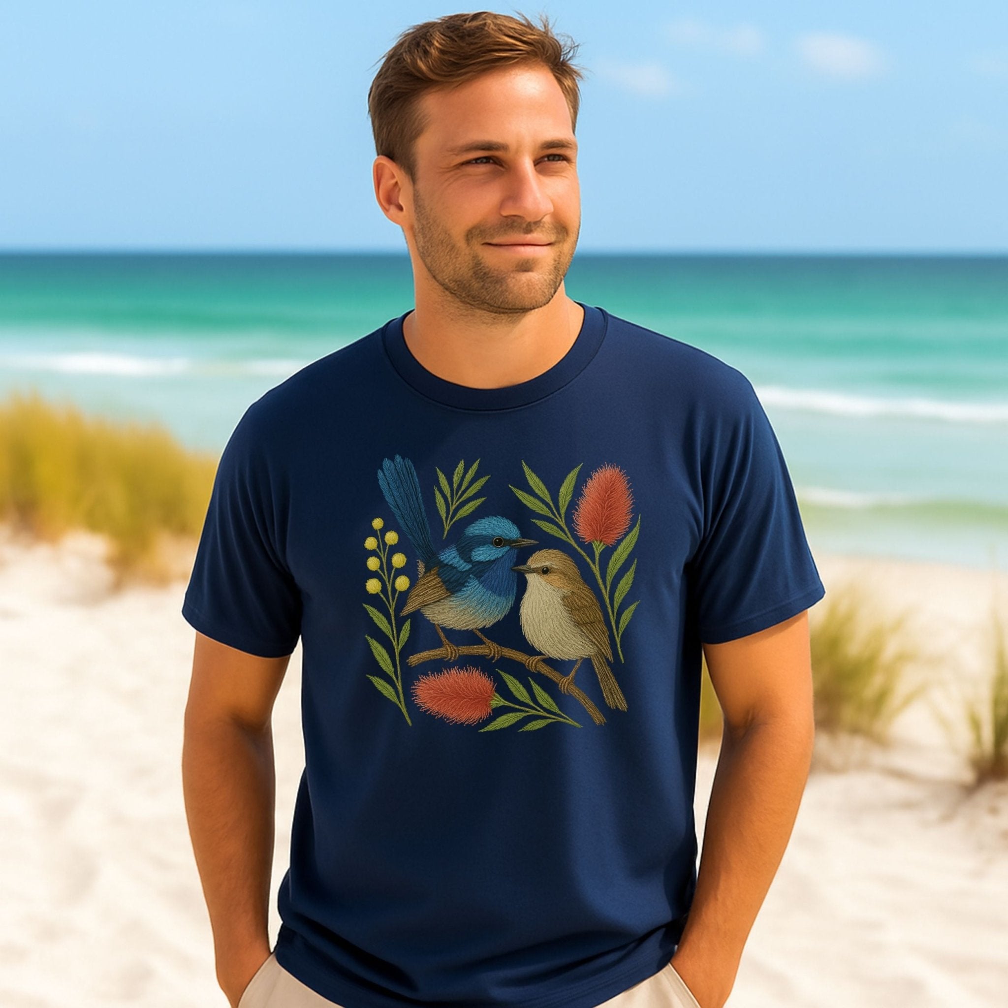 Fairy Wren T-Shirt – Australian Native Bird Collection - Craig Michael Design