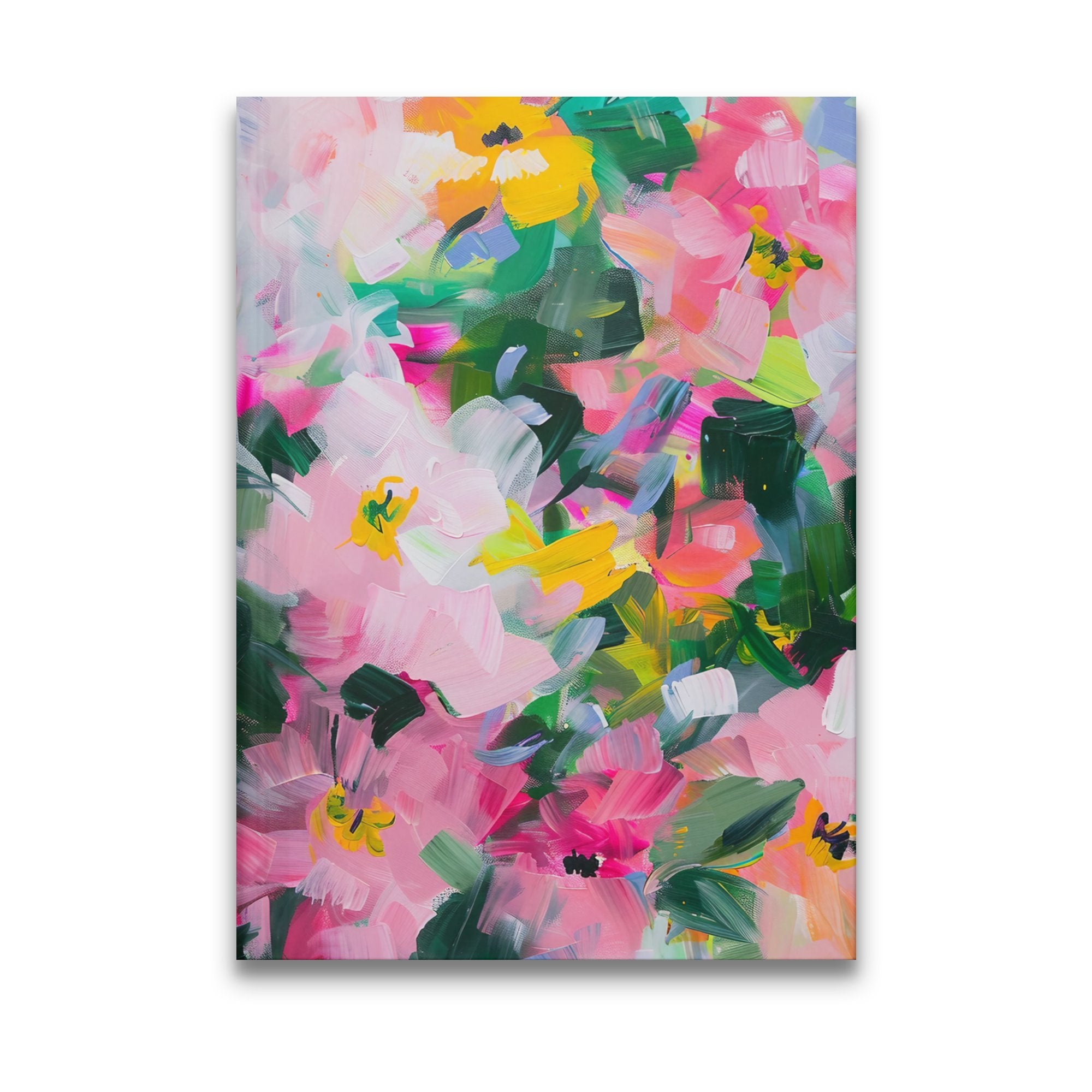 Floral Art Journal, Abstract Flower Notebook, Creative Writing Diary, Colorful Sketchbook, Gift for Artists, Blank Journal for Notes - Craig Michael Design