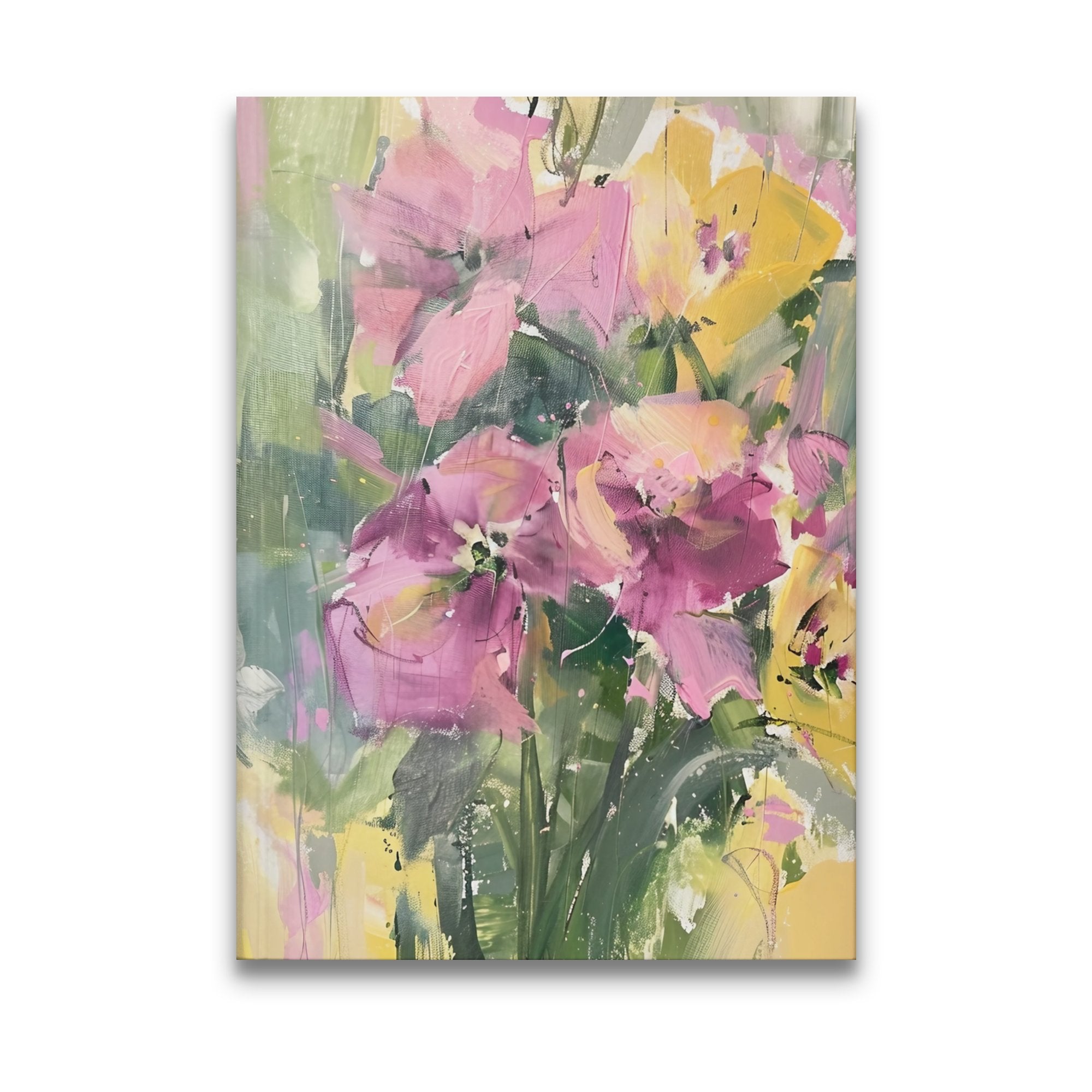 Floral Art Journal, Vibrant Flower Notebook, Artist Illustrated Diary, Creative Writing Journal, Colorful Sketchbook, Gift for Artists - Craig Michael Design