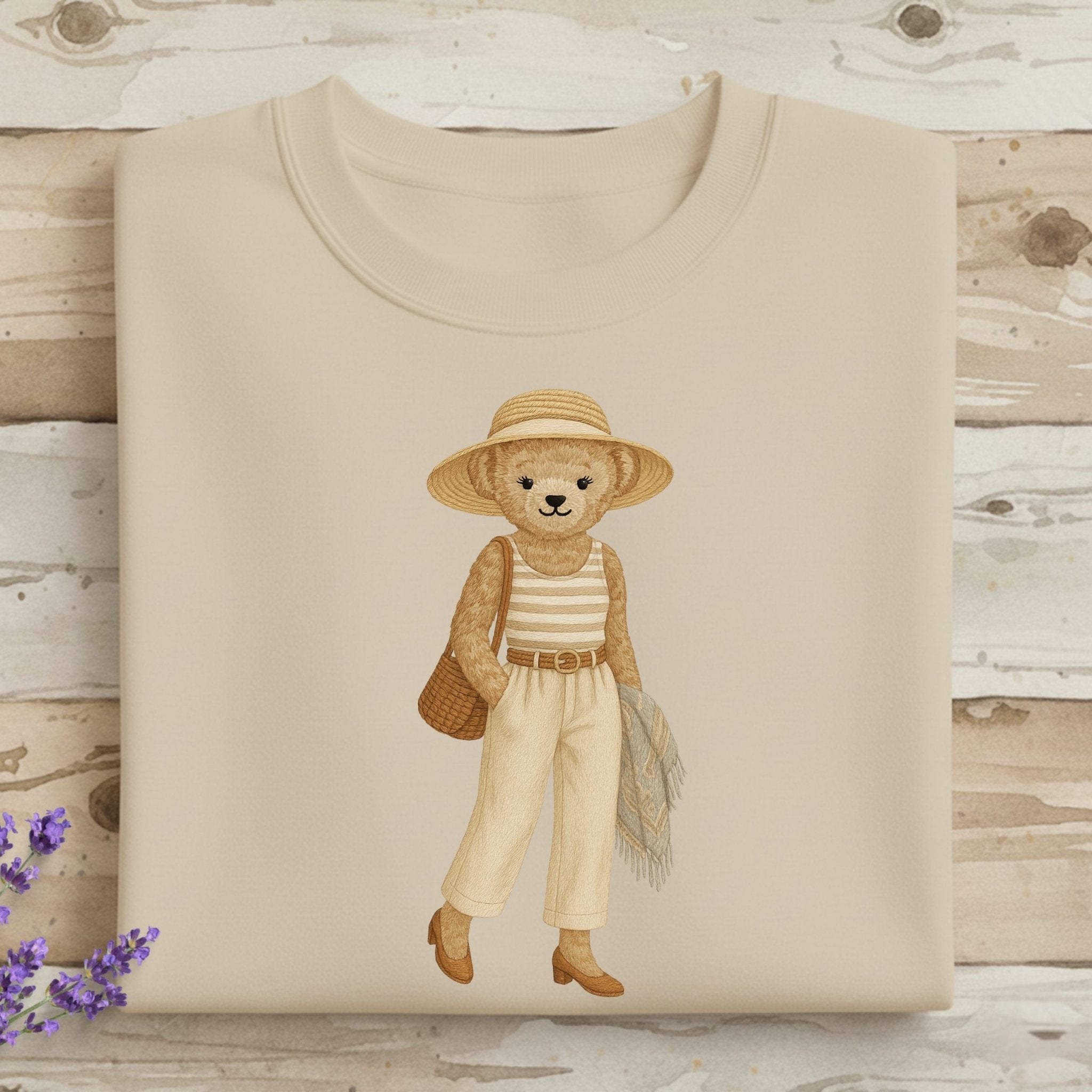French Riviera Teddy Sweatshirt - Craig Michael Design