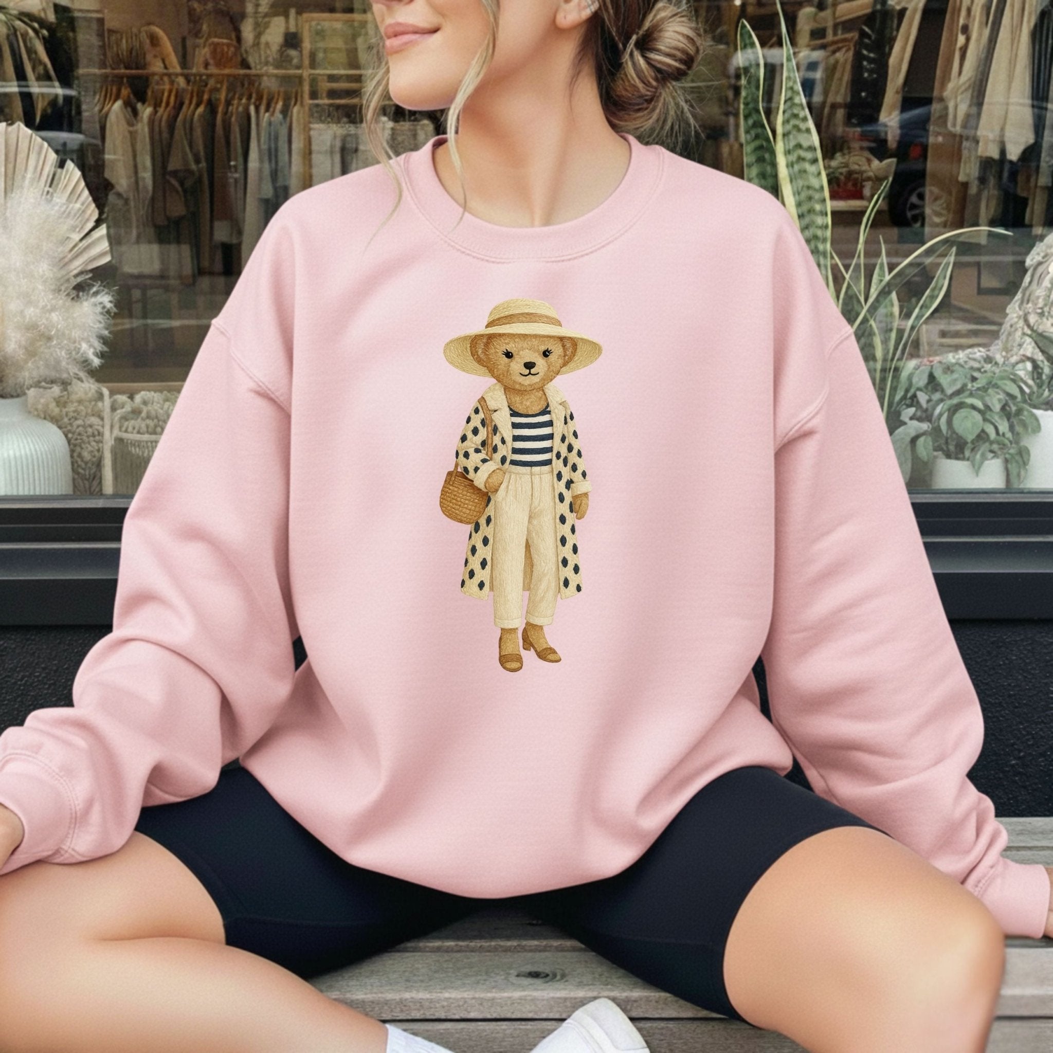 French Riviera Teddy Sweatshirt - Craig Michael Design