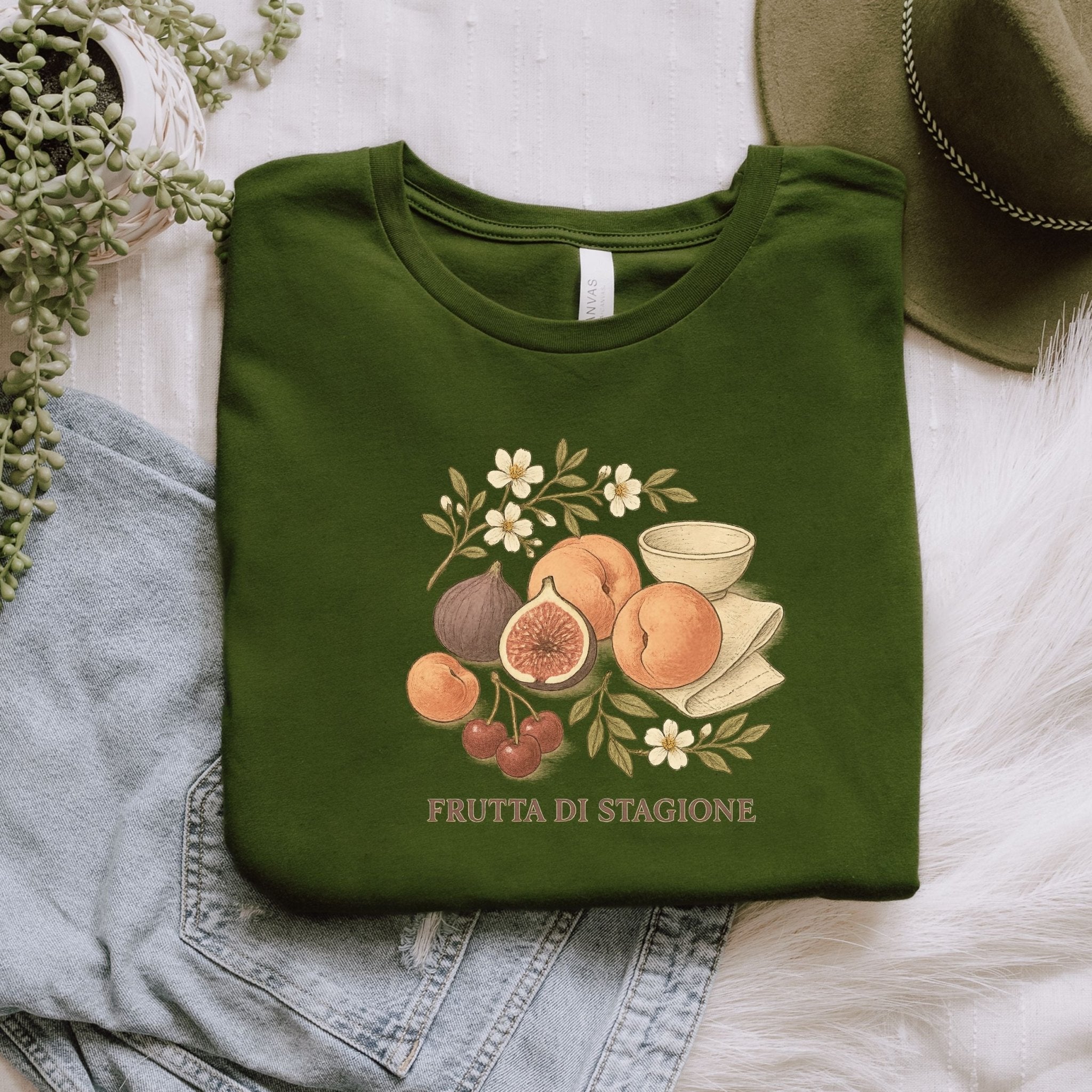 Frutta di Stagione T-Shirt, Italian Fruit Tee - Craig Michael Design