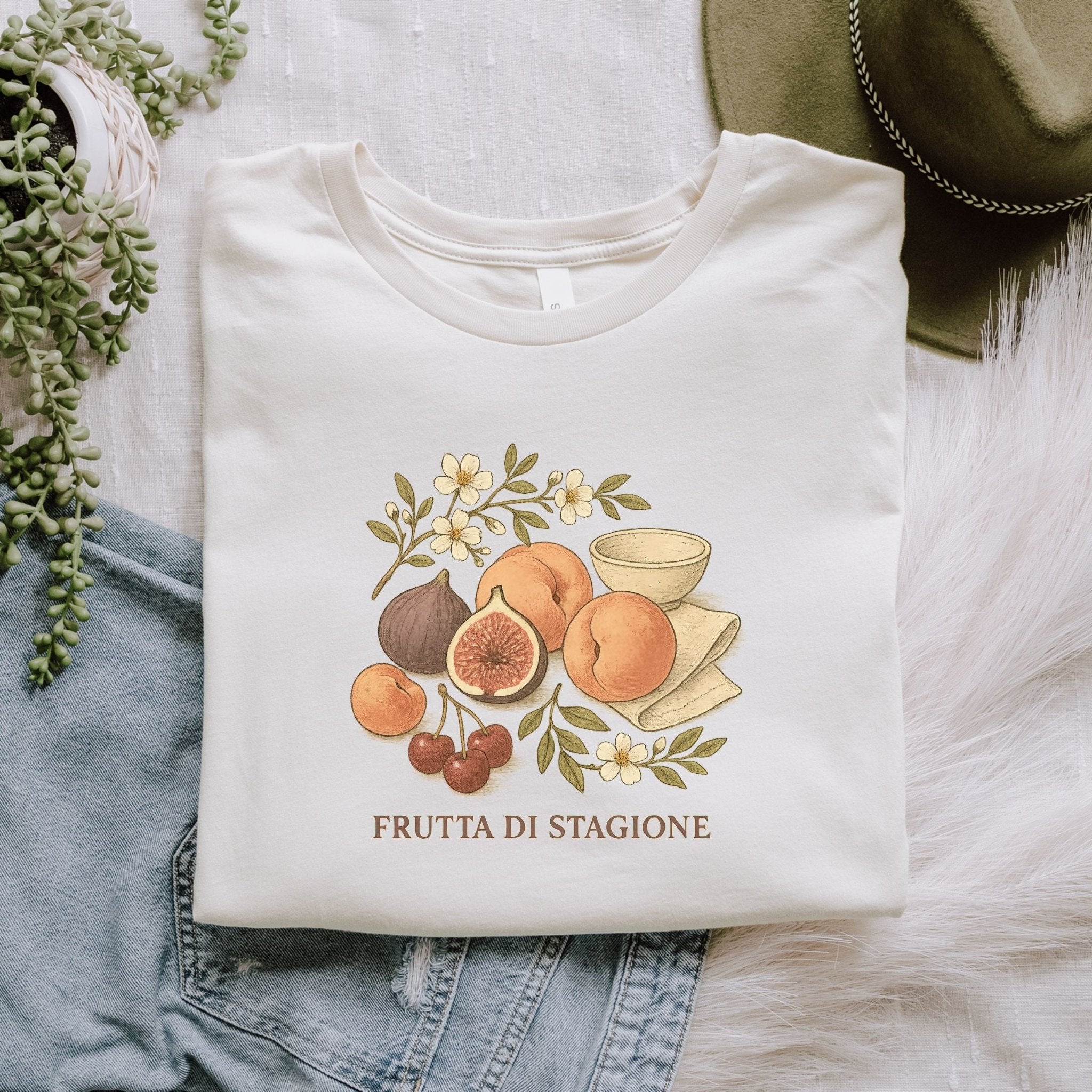 Frutta di Stagione T-Shirt, Italian Fruit Tee - Craig Michael Design