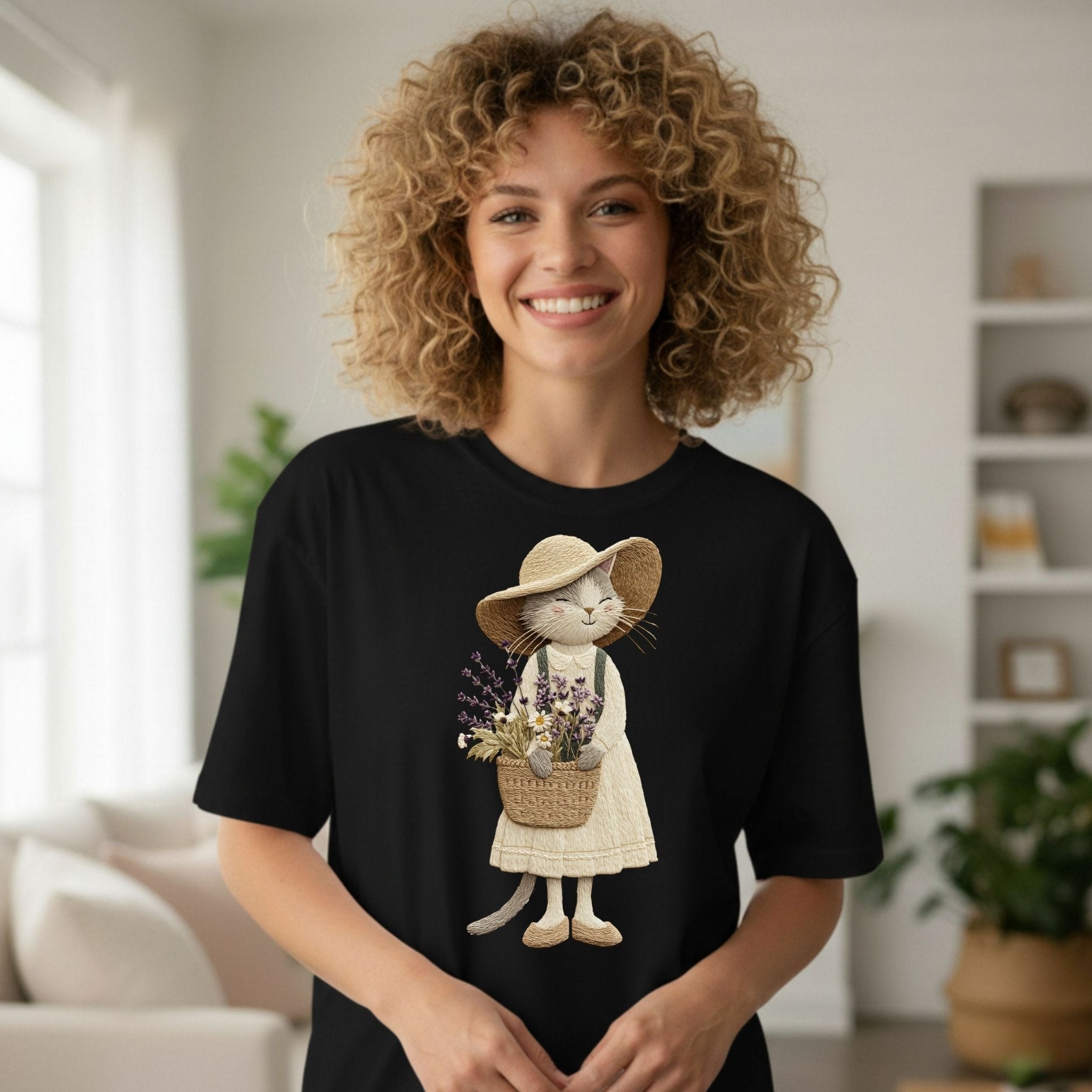 Gardening Kitty T-Shirt - Craig Michael Design