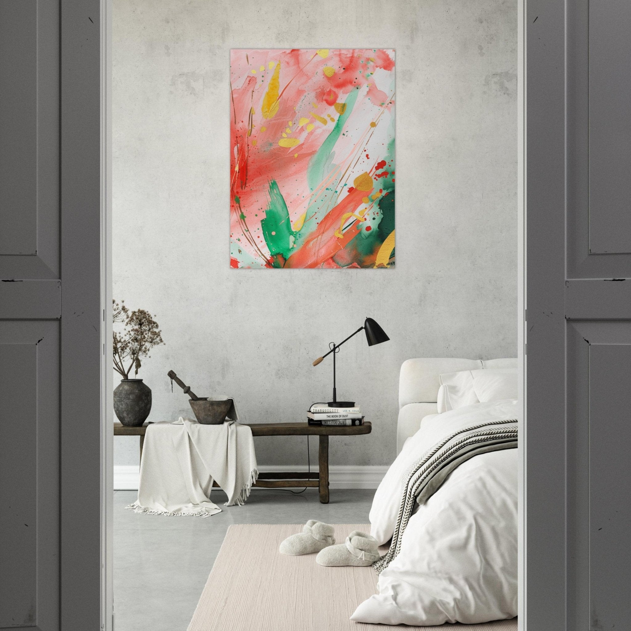 Gentle Breeze, Watercolour and Pastel Art Print, Home Art, Elegant Art, Minimalist Art, Office Decor, Art Gift, Nursery Art, Bedroom Art, Housewarming Gift - Craig Michael Design